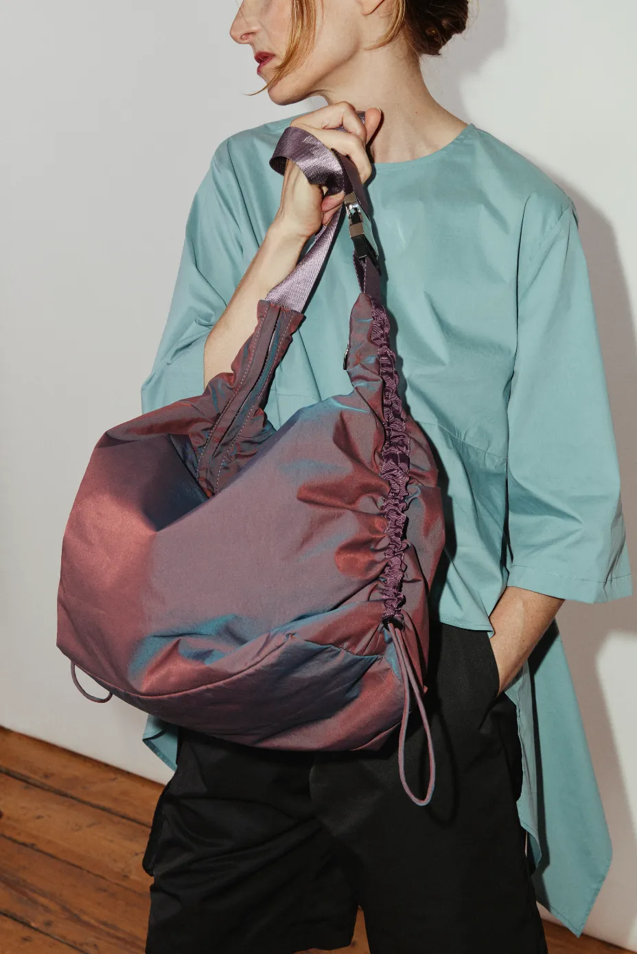 DOVE Blouse - Bluestone sold by ARCS London product image thumbnail 3