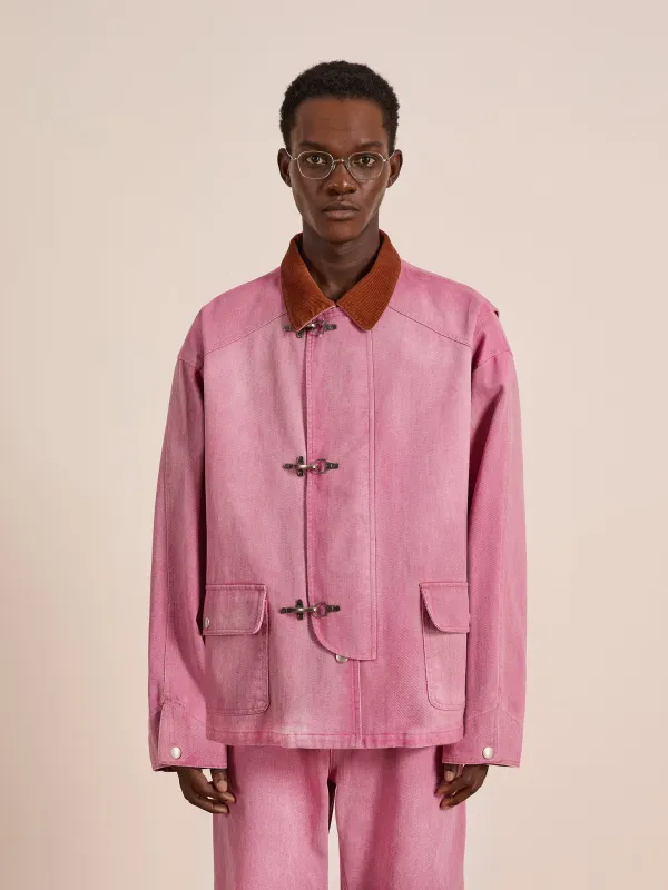 Washed Fireman Clasp Workshop Jacket sold by Found