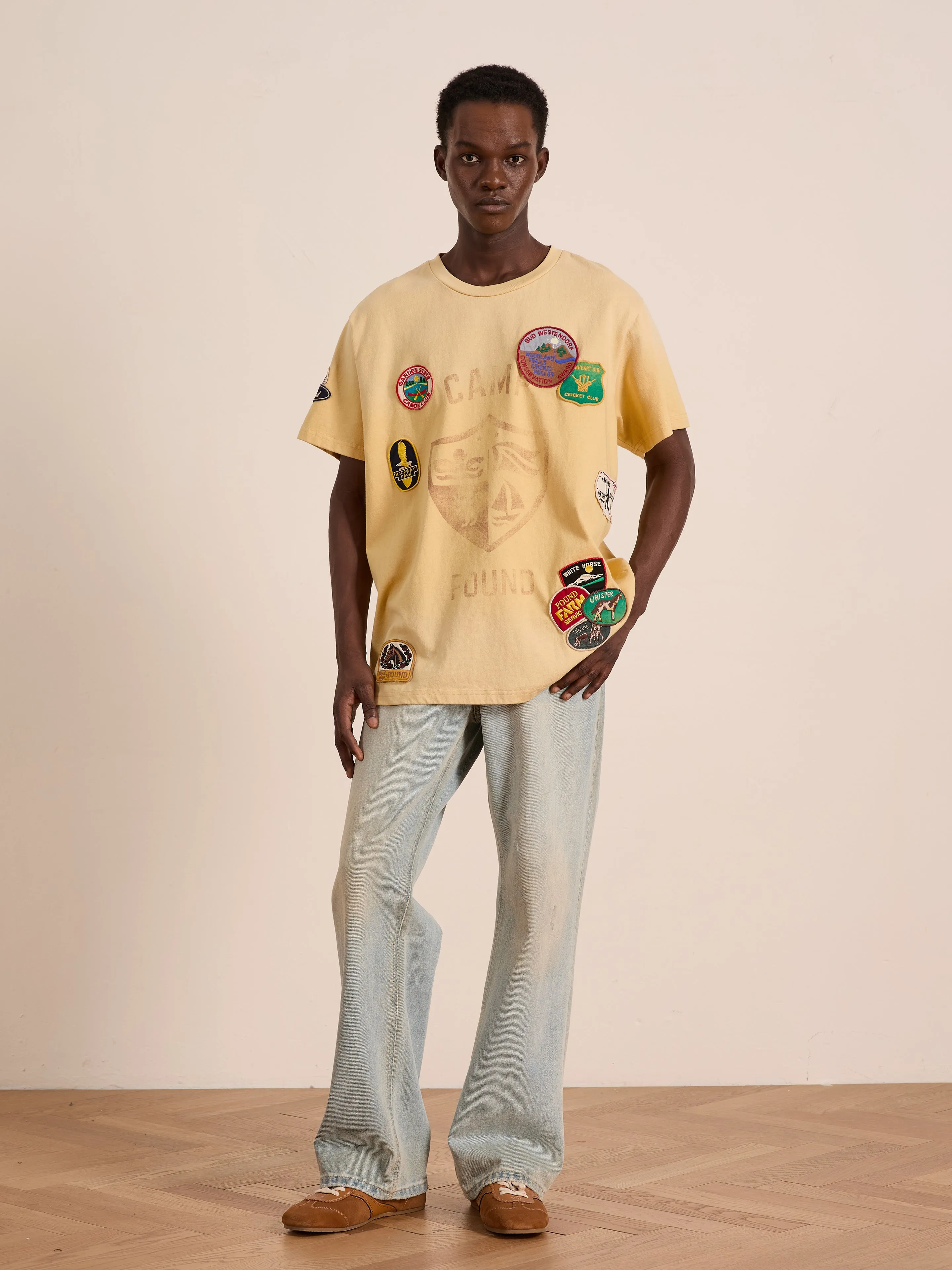 Patchwork Camp Tee sold by Found product image thumbnail 4