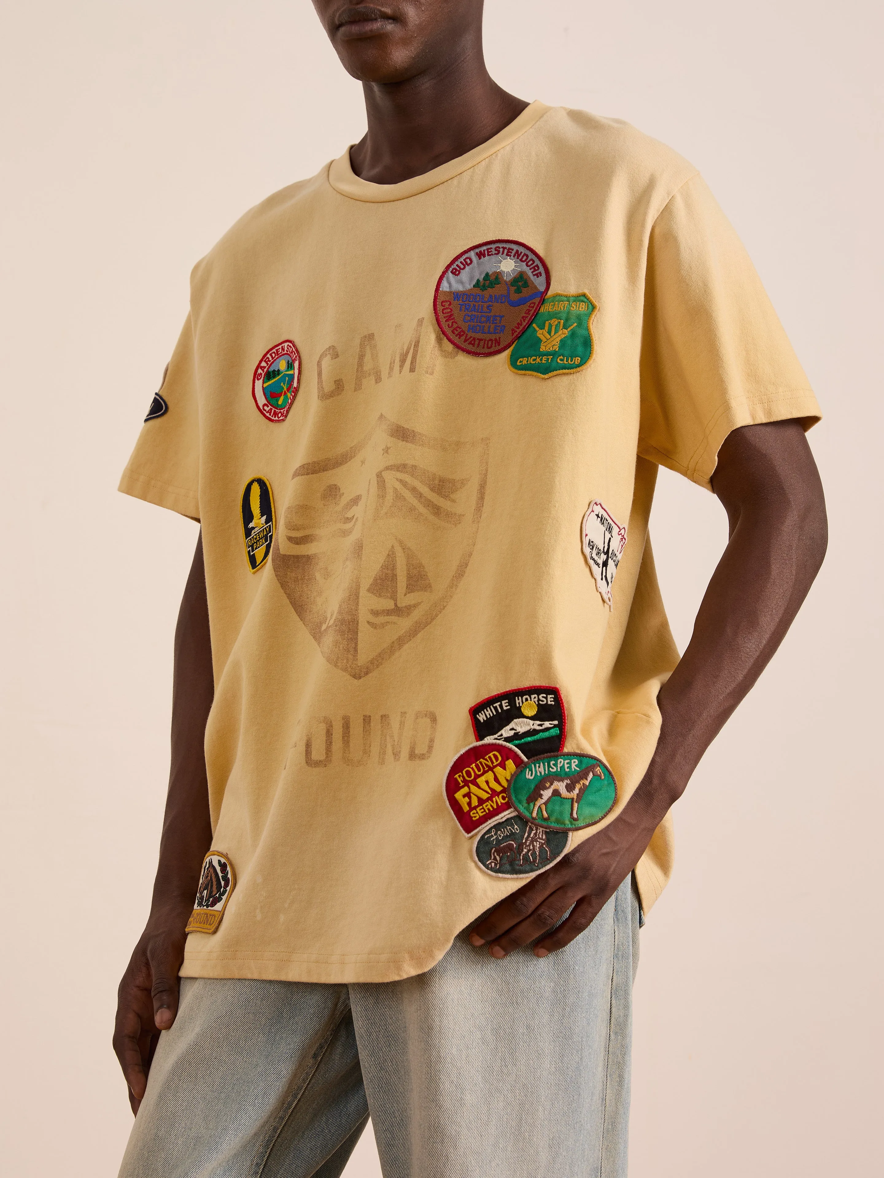 Patchwork Camp Tee sold by Found product image thumbnail 2
