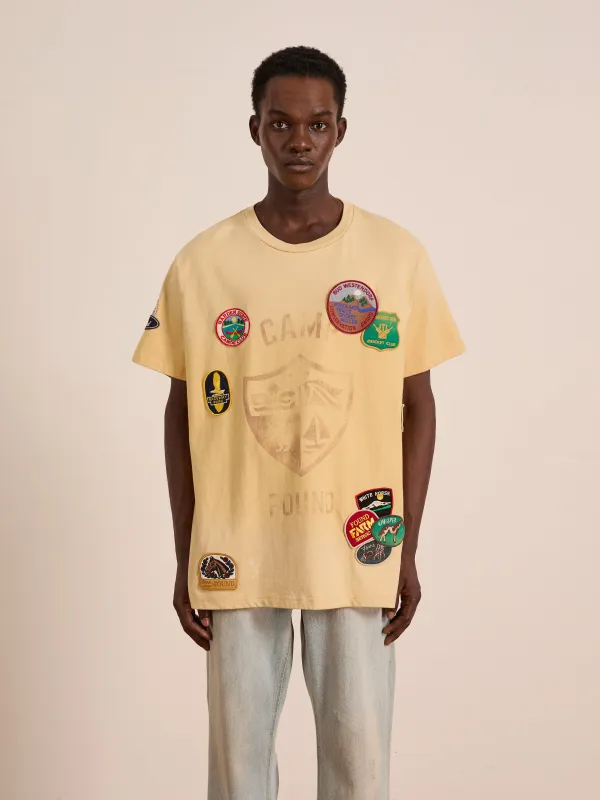 Patchwork Camp Tee sold by Found