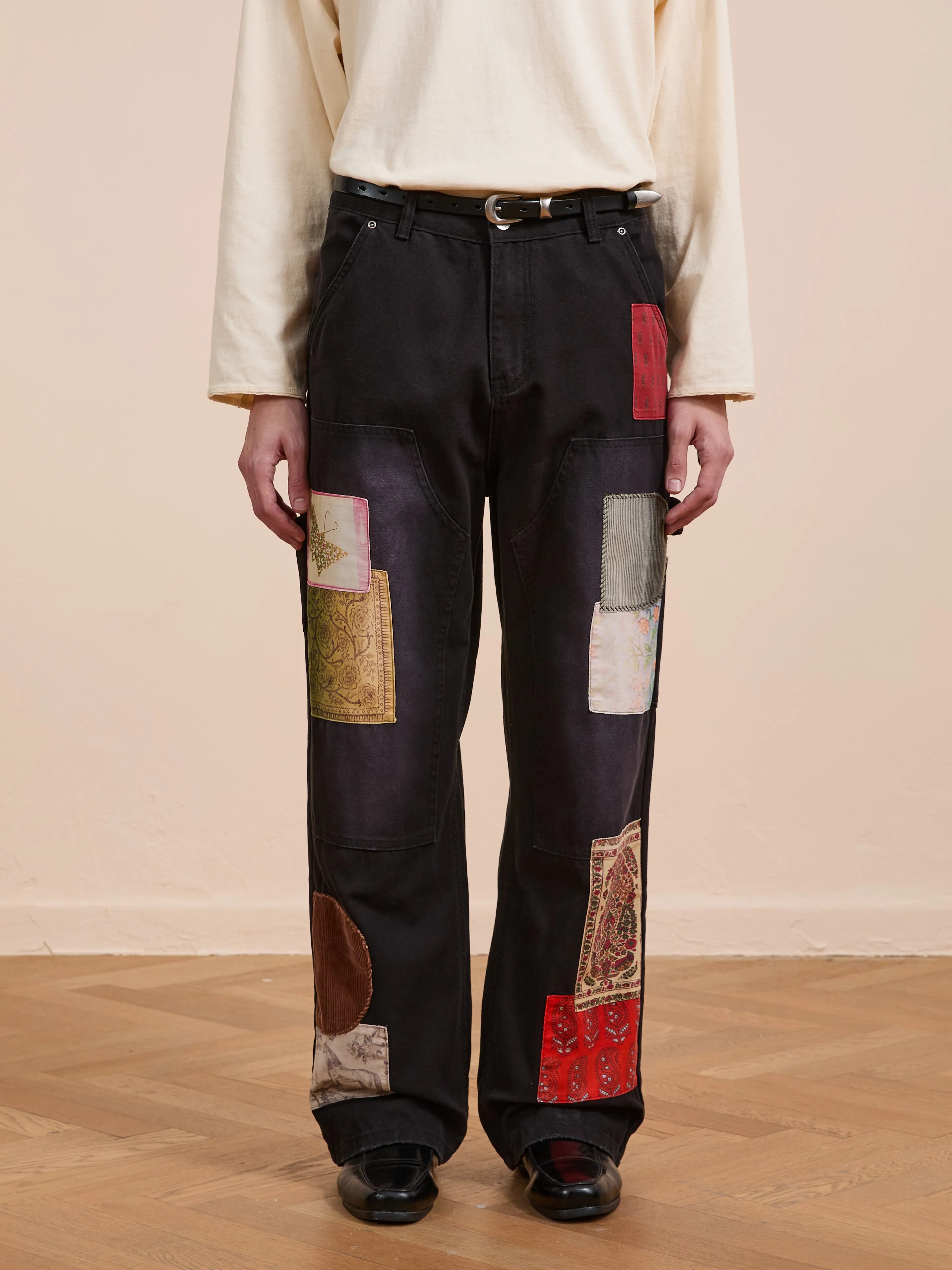 Tapestry Carpenter Canvas Pants sold by Found