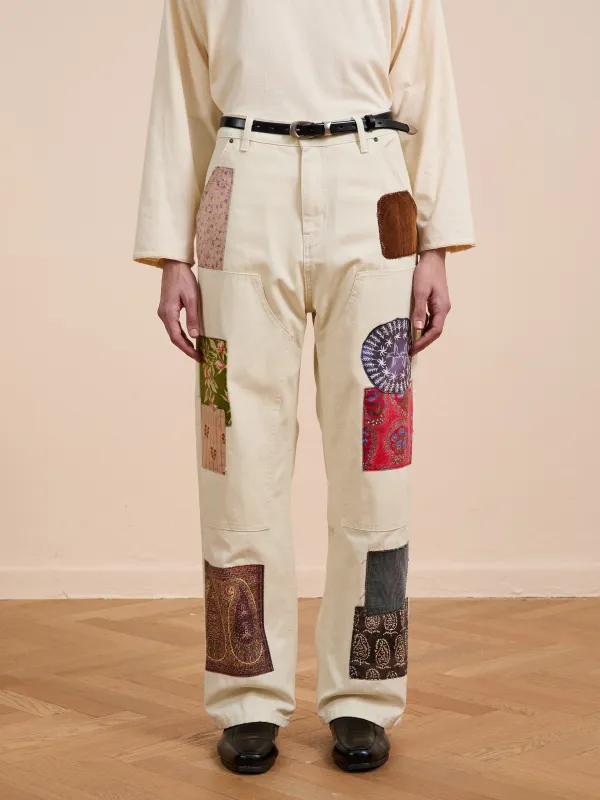 Tapestry Carpenter Canvas Pants sold by Found
