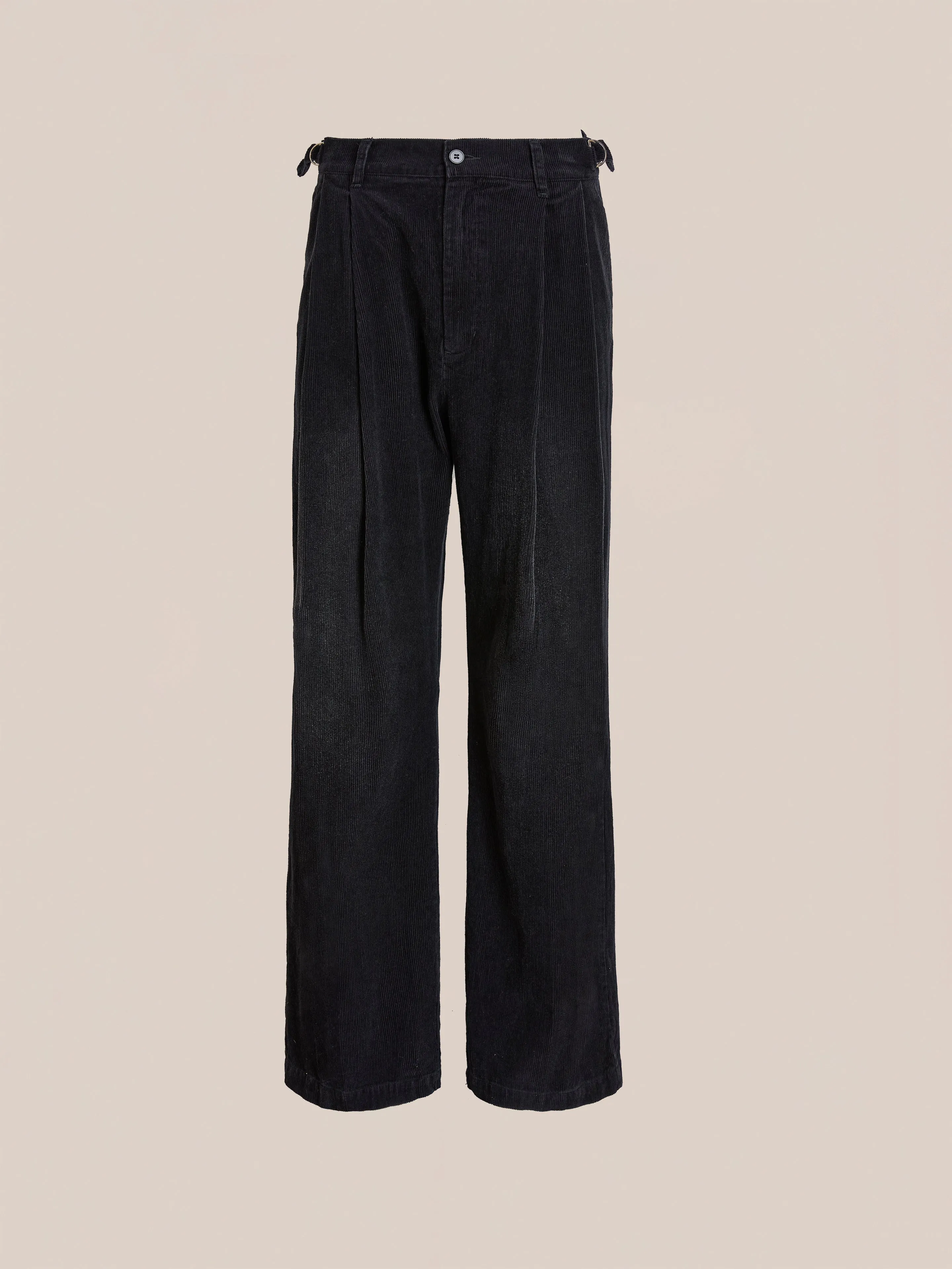Faded Pleated Corduroy Pants sold by Found product image thumbnail 4