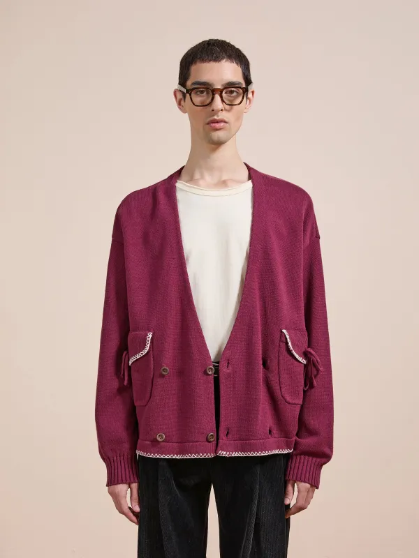 Double Breasted Bow Cardigan sold by Found