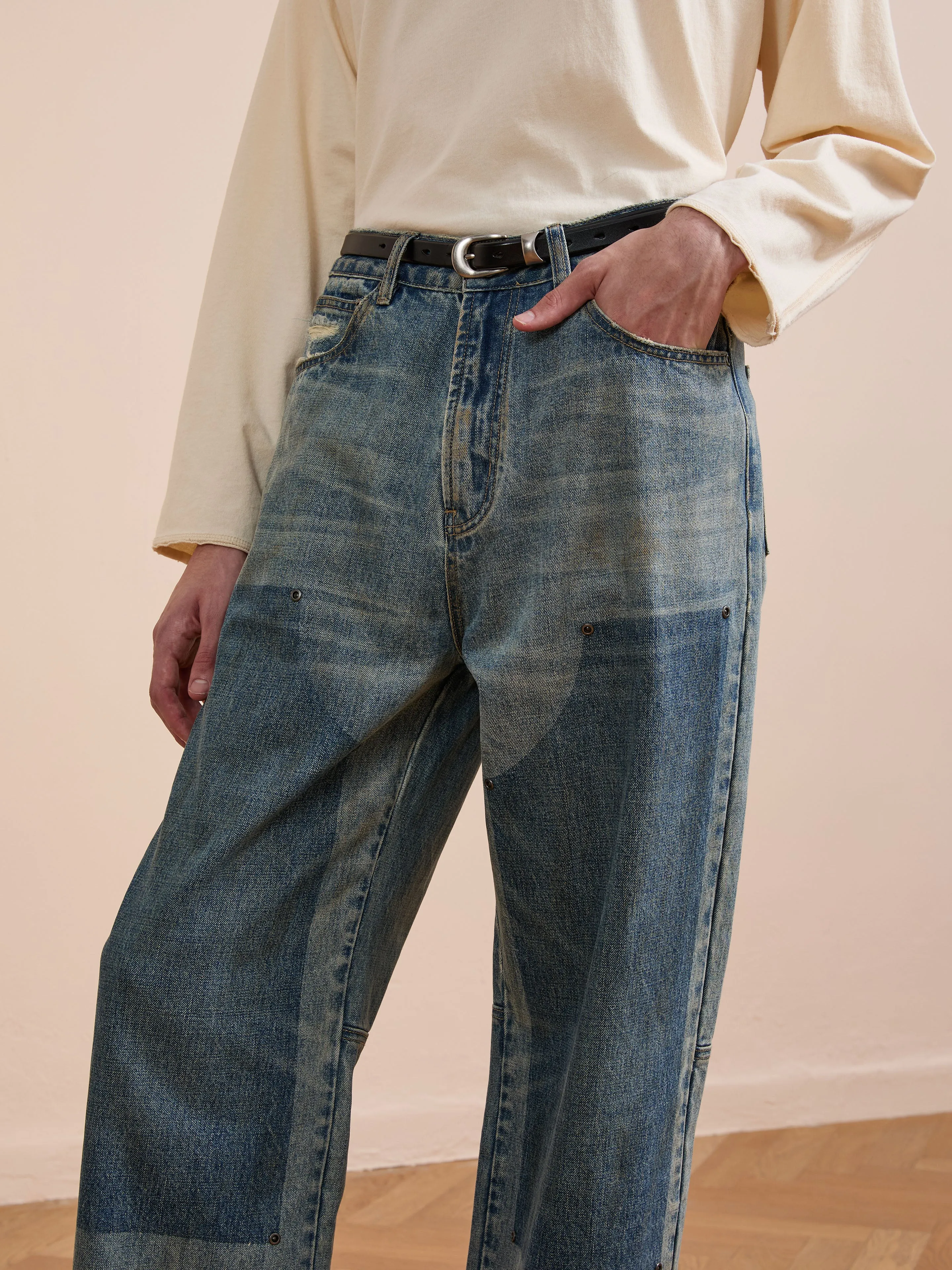 Double Knee Carpenter Jeans sold by Found product image thumbnail 2