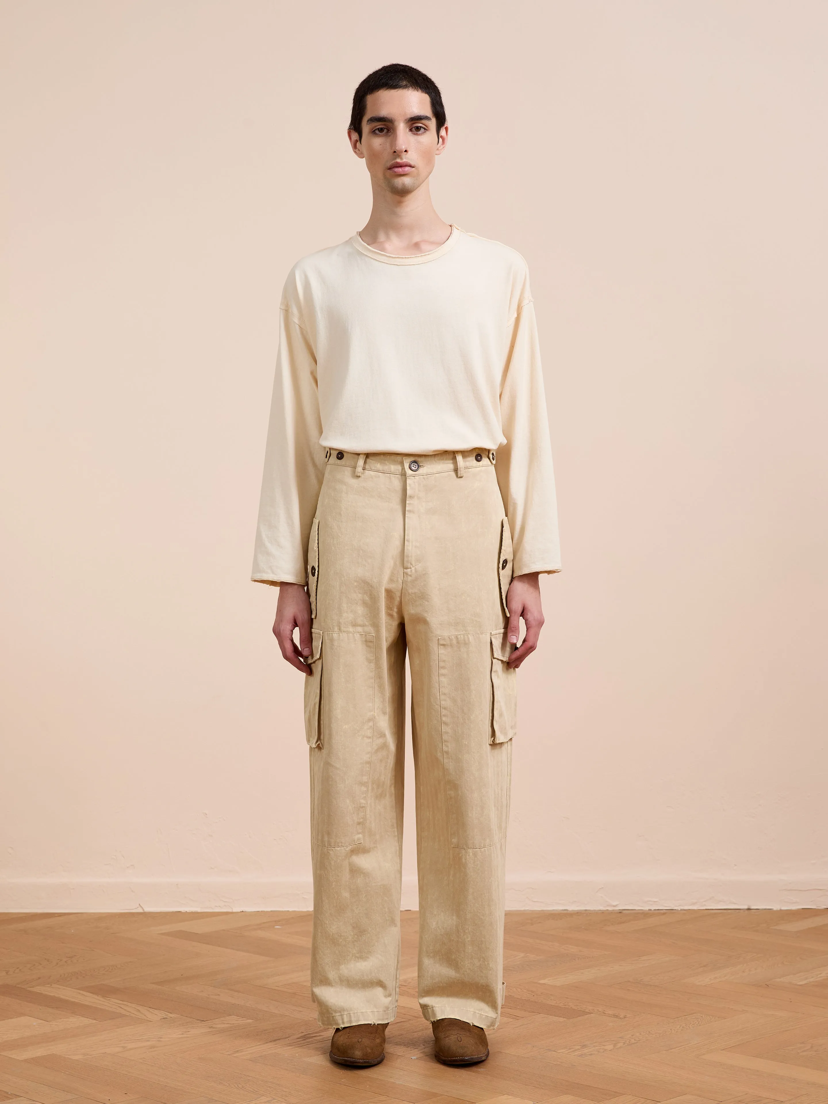 Utility Herringbone Paneled Pants sold by Found product image thumbnail 4
