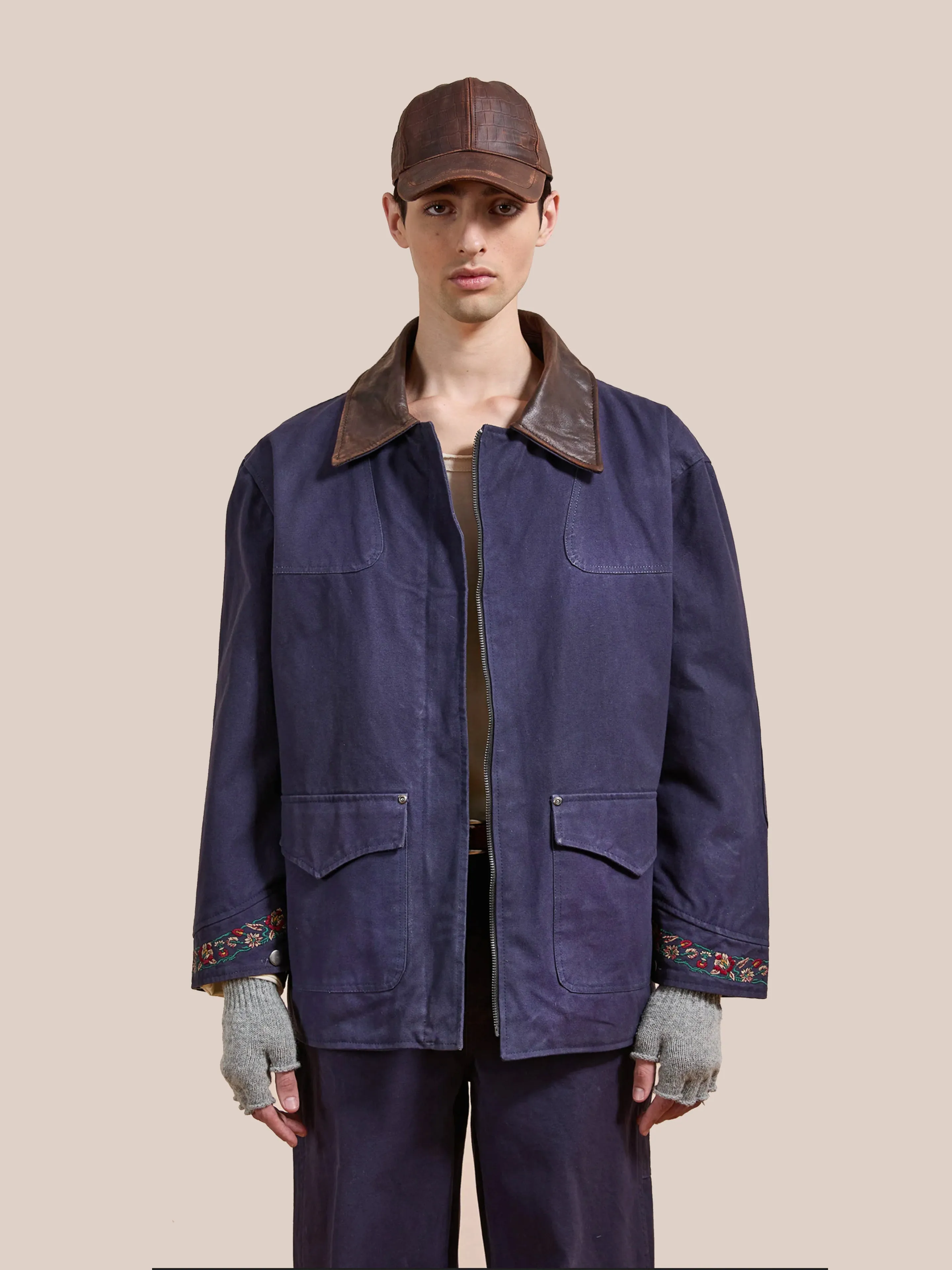 Canvas Distressed Barn Jacket sold by Found
