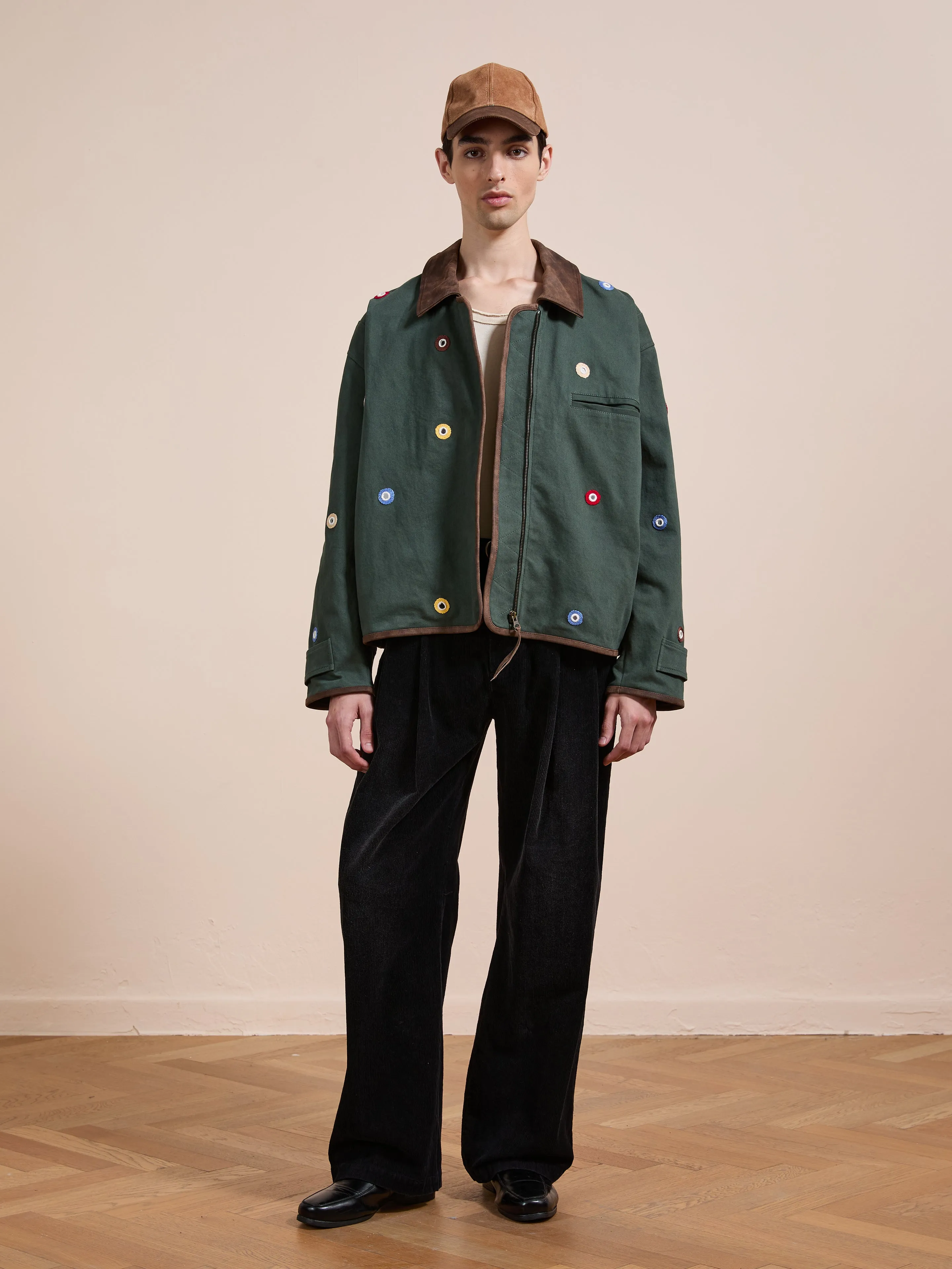 Hand Embroidered Mirror Abhala Jacket sold by Found product image thumbnail 3
