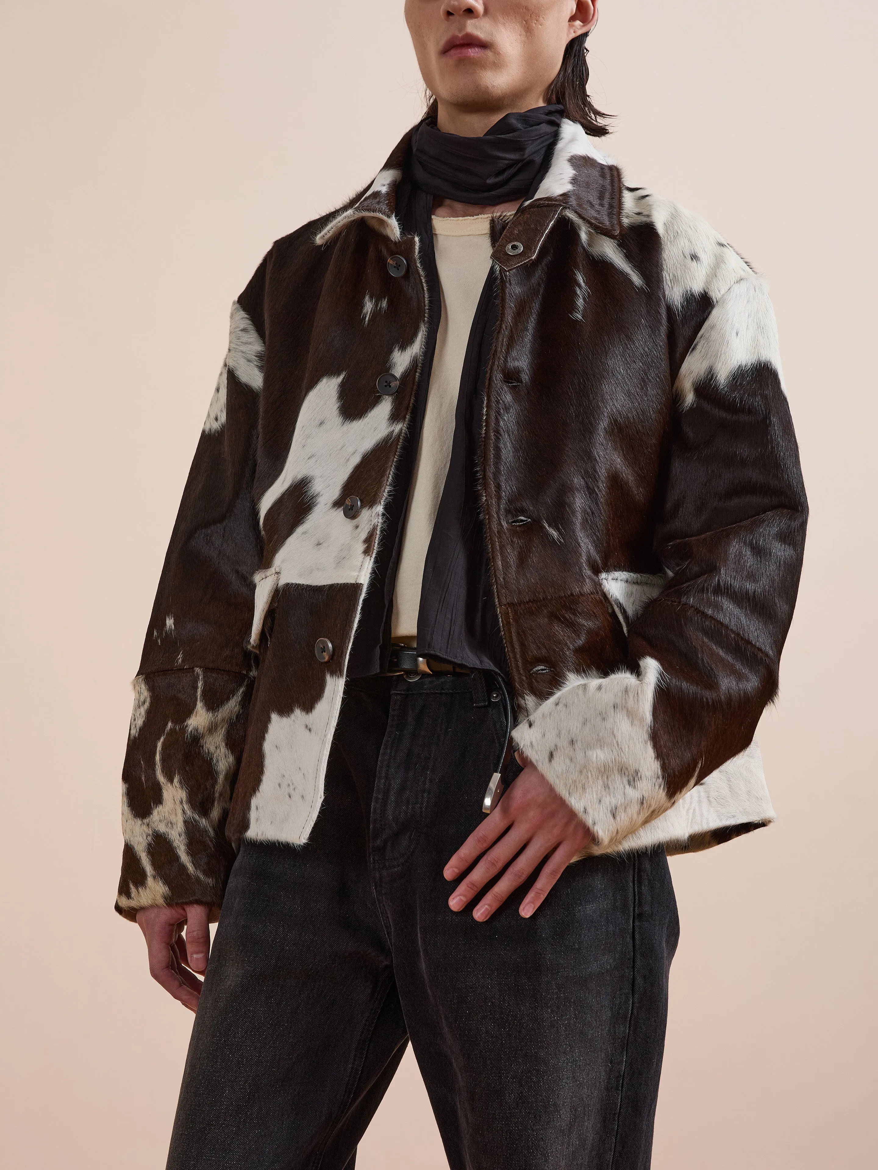 Cowhide Prairie Utility Jacket sold by Found product image thumbnail 2