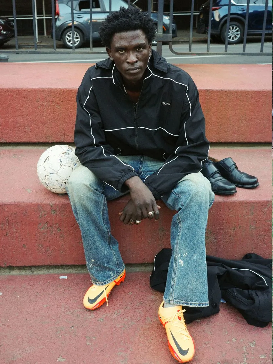 Arena Stripe Track Jacket sold by Found product image thumbnail 3