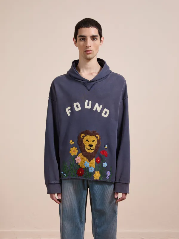 Embroidered Wildlife Hoodie sold by Found