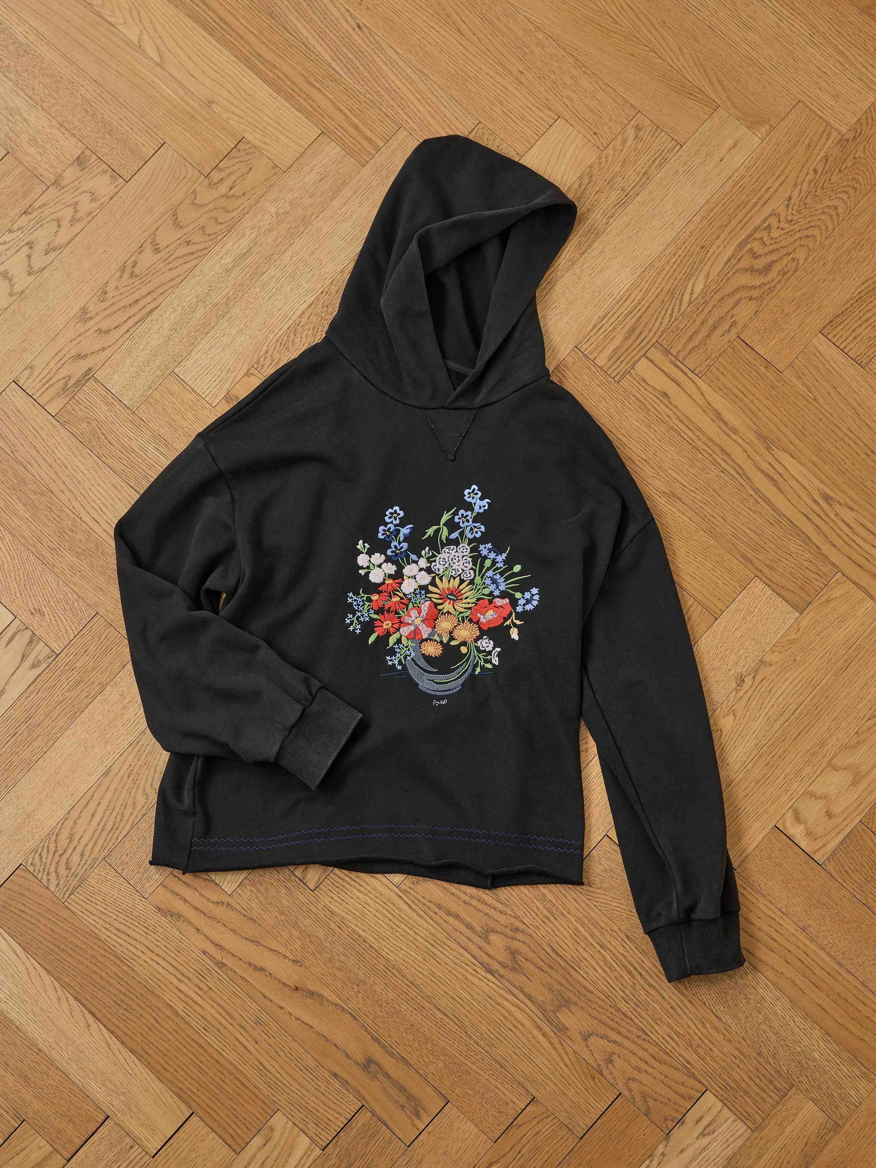 Bouquet Flowers Hoodie sold by Found product image thumbnail 3