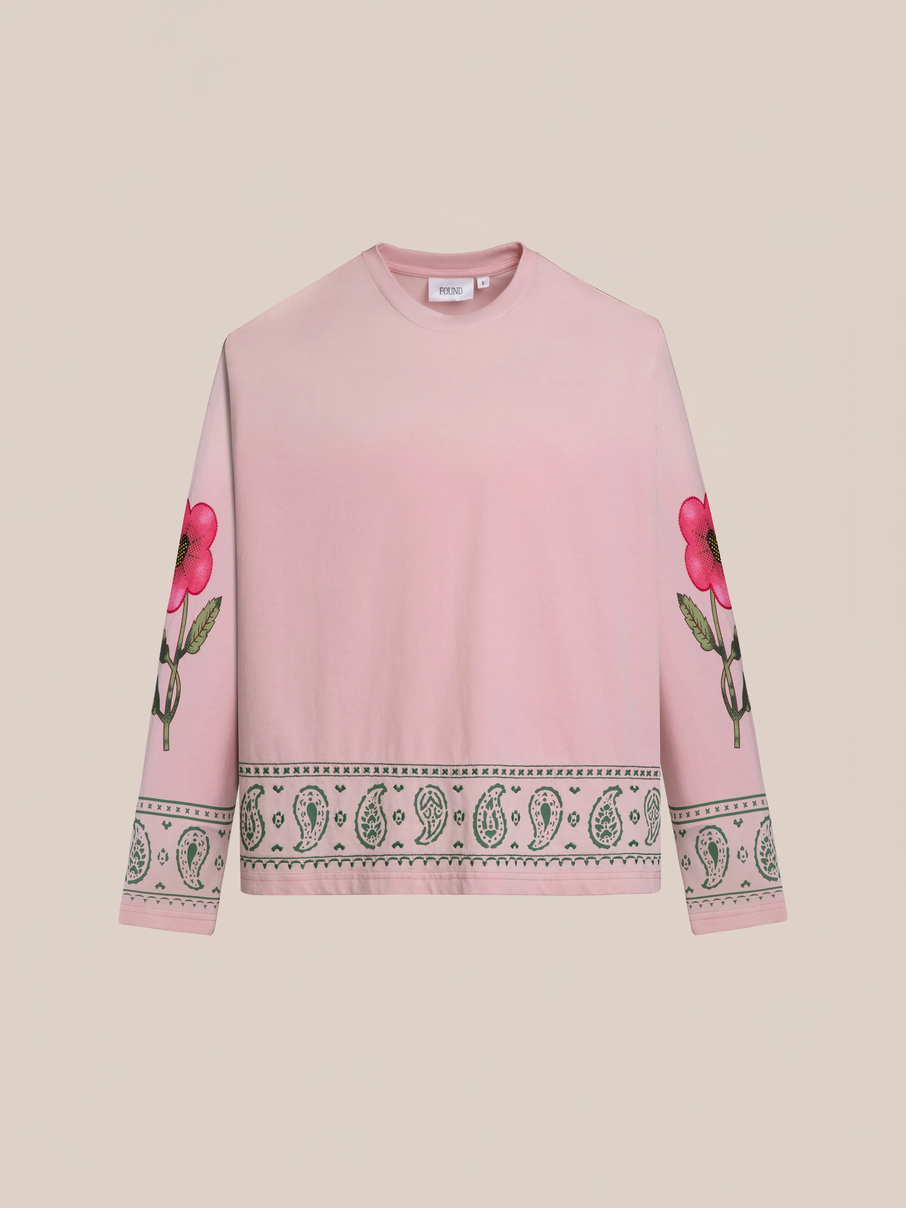 Garden Bloom Embroidered LS Tee sold by Found product image thumbnail 4