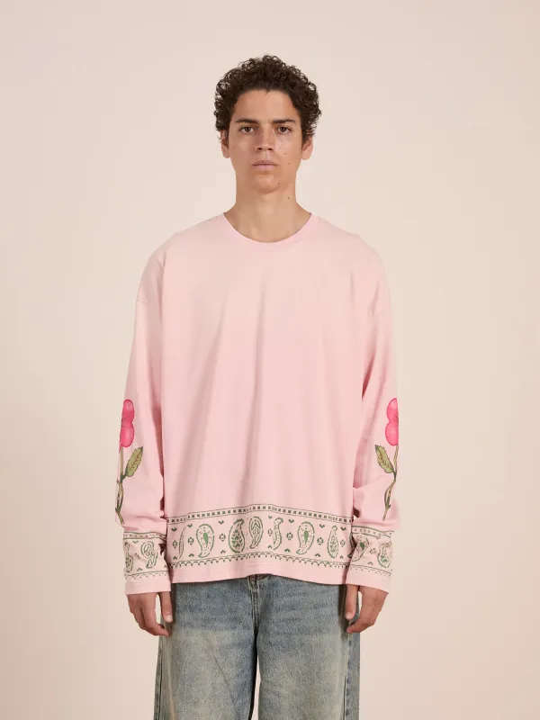 Garden Bloom Embroidered LS Tee sold by Found