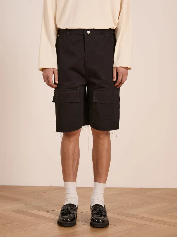 Parachute Cargo Twill Shorts sold by Found