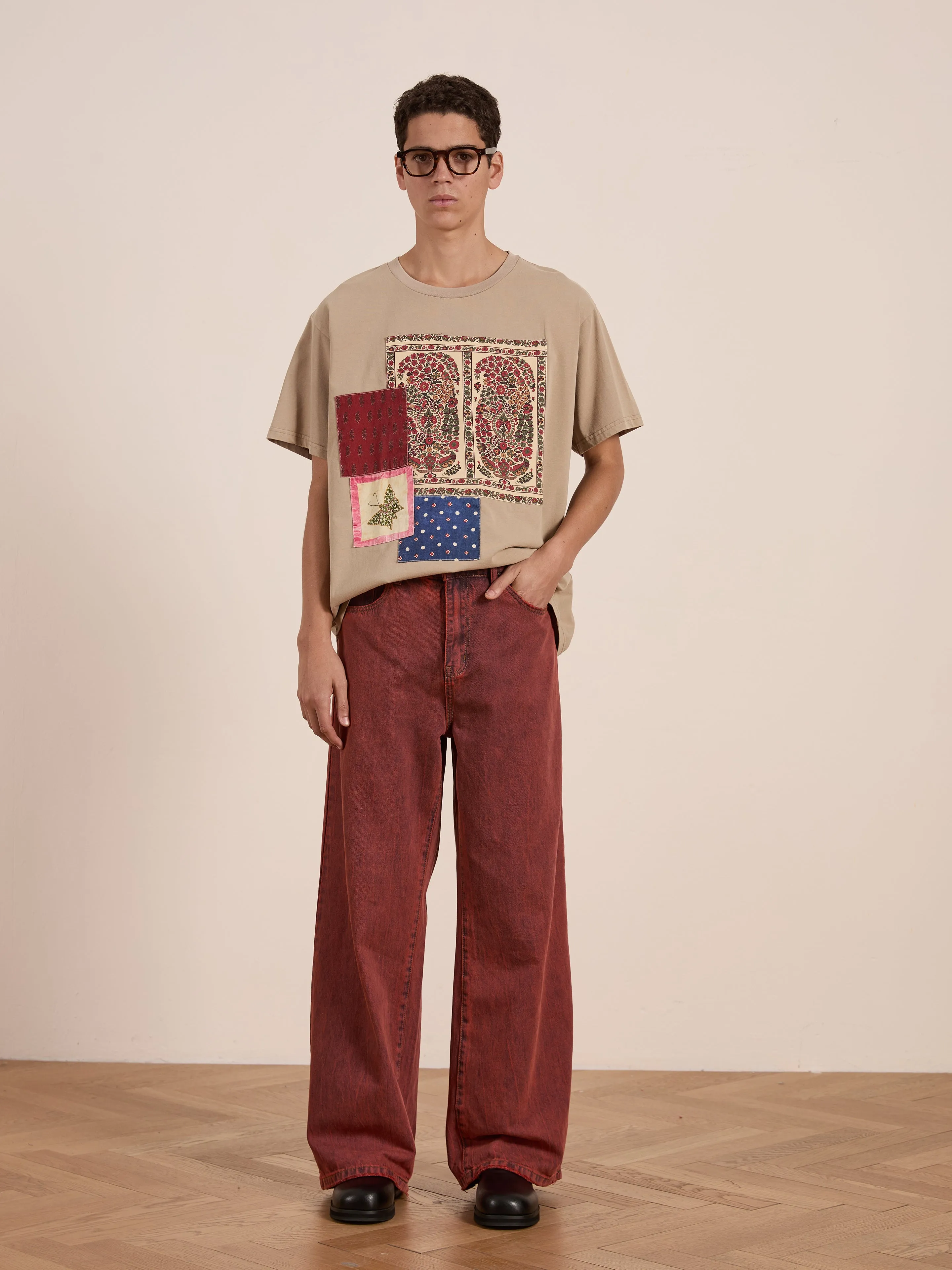 Patchwork Tee sold by Found product image thumbnail 4