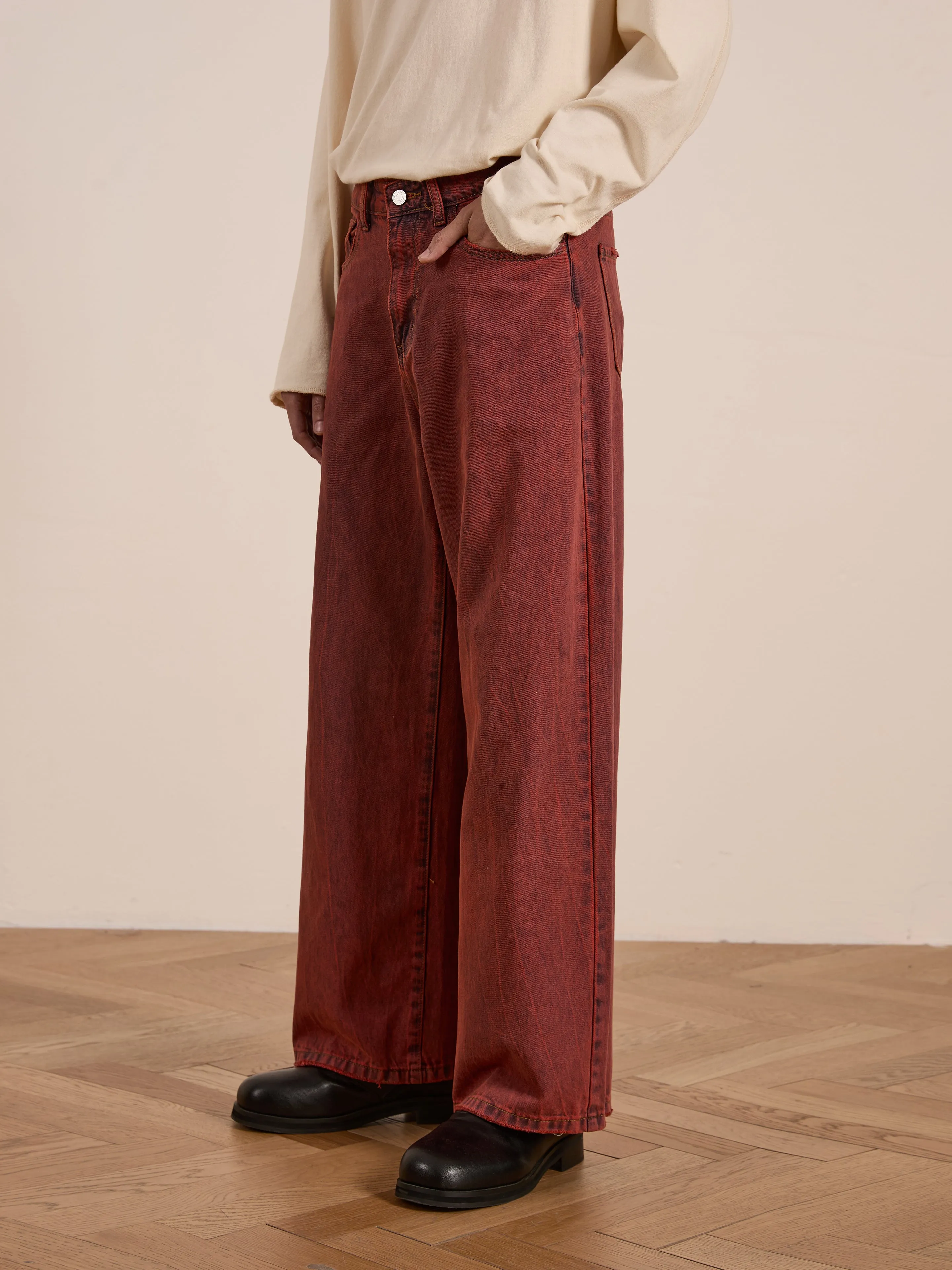 Lacy Baggy Jeans sold by Found product image thumbnail 2