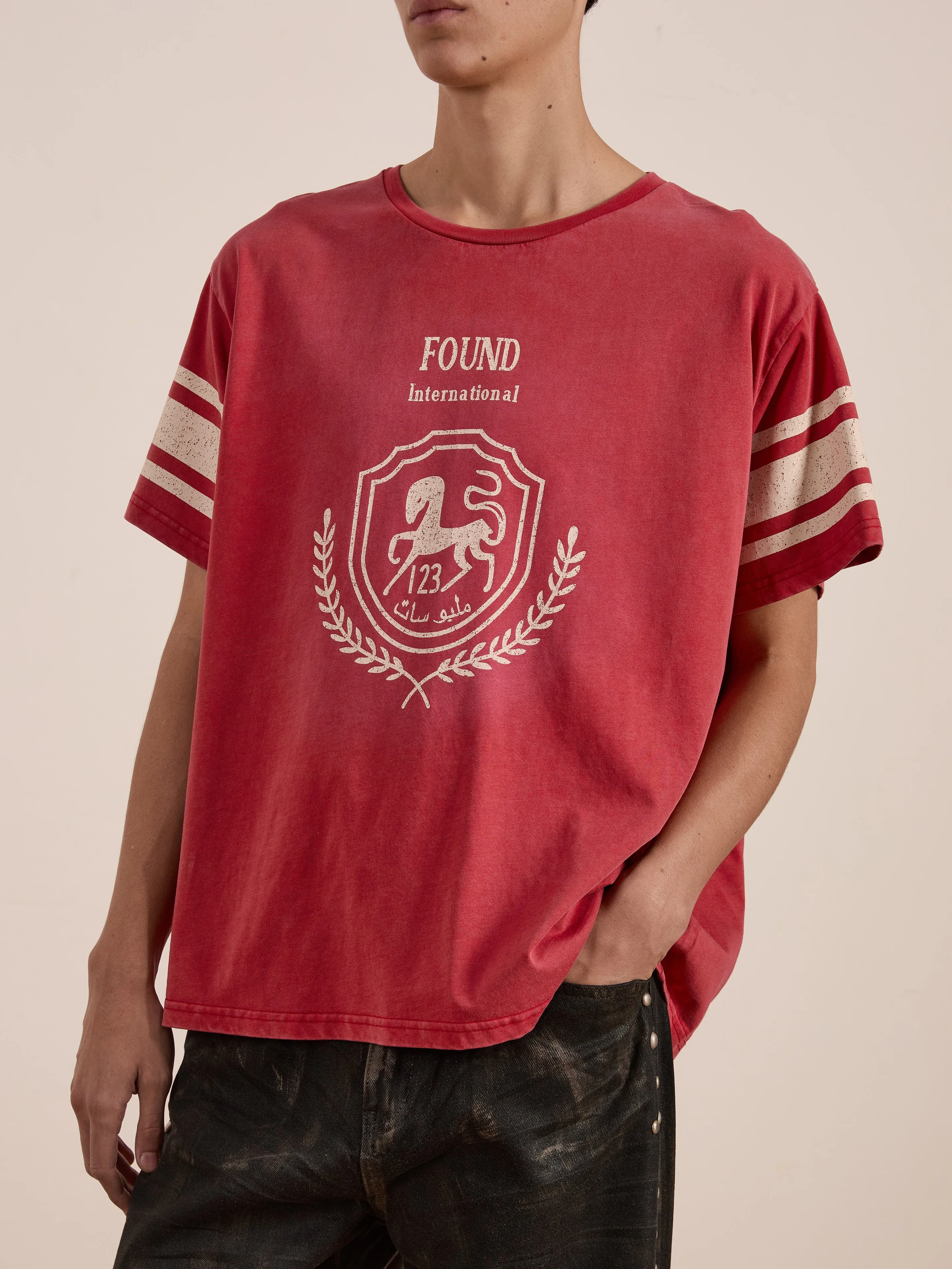 Collegiate Crest Tee sold by Found product image thumbnail 2