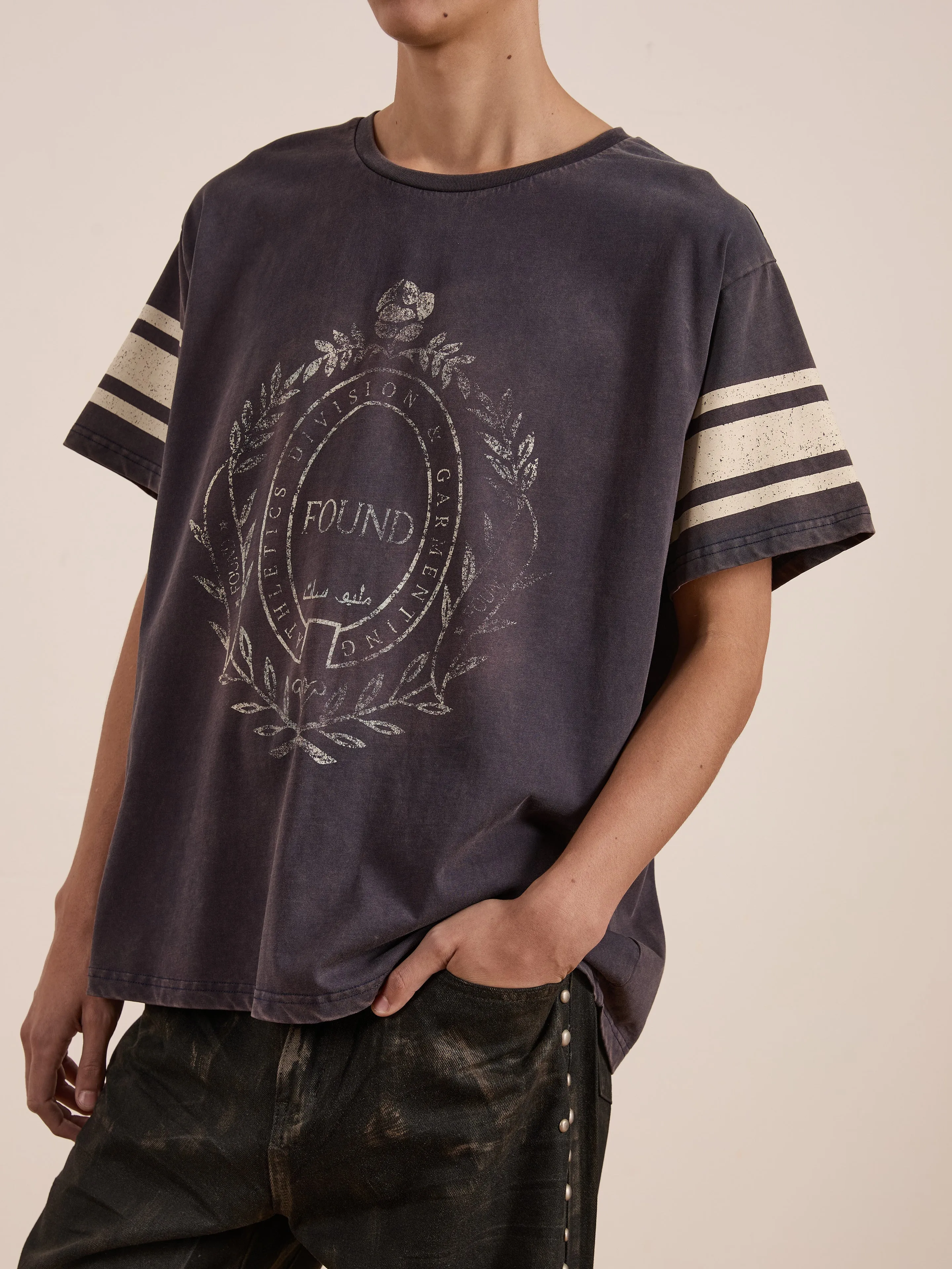 Collegiate Crest Tee sold by Found product image thumbnail 2