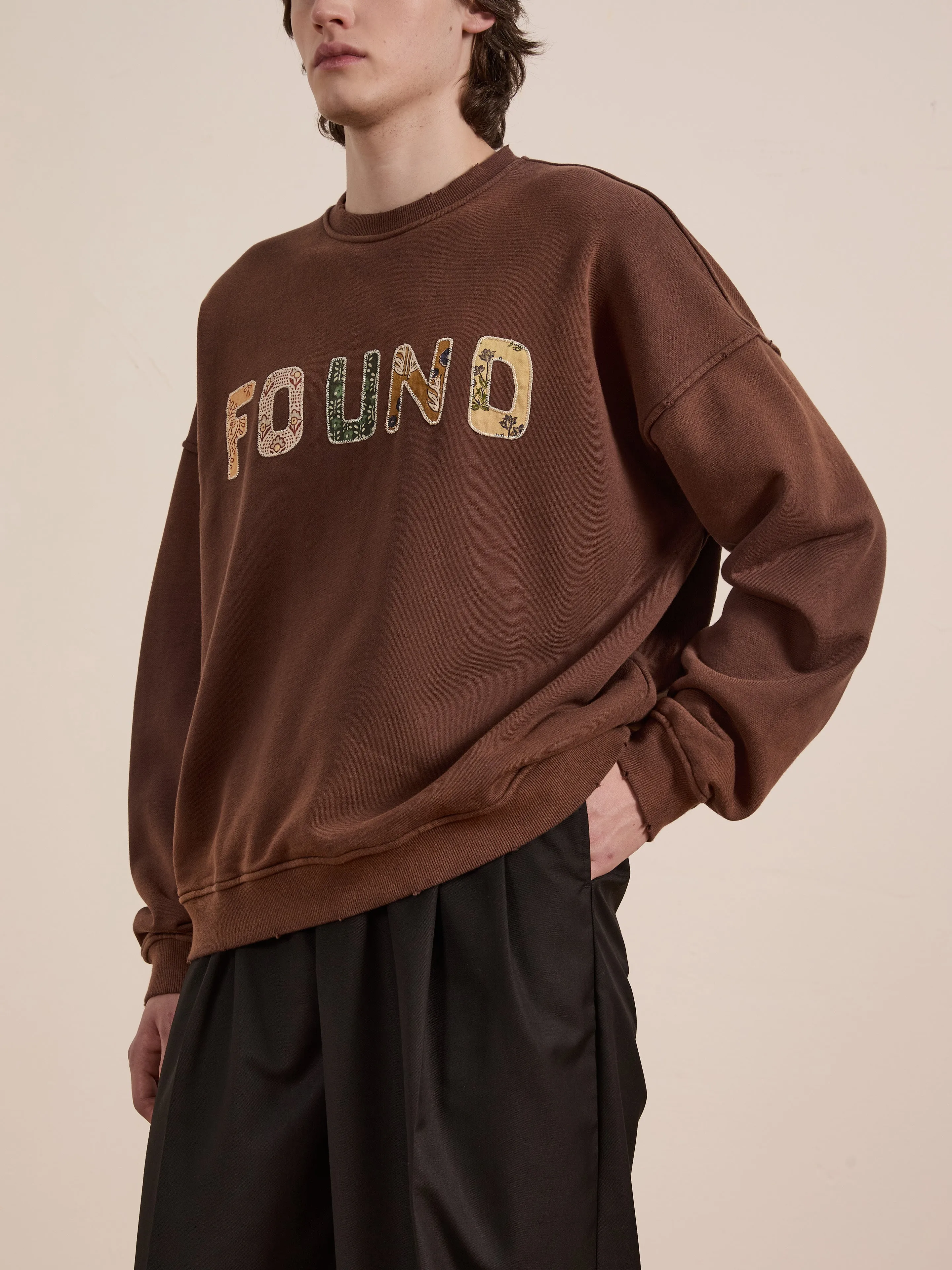 Patterned Logo Crewneck sold by Found product image thumbnail 2
