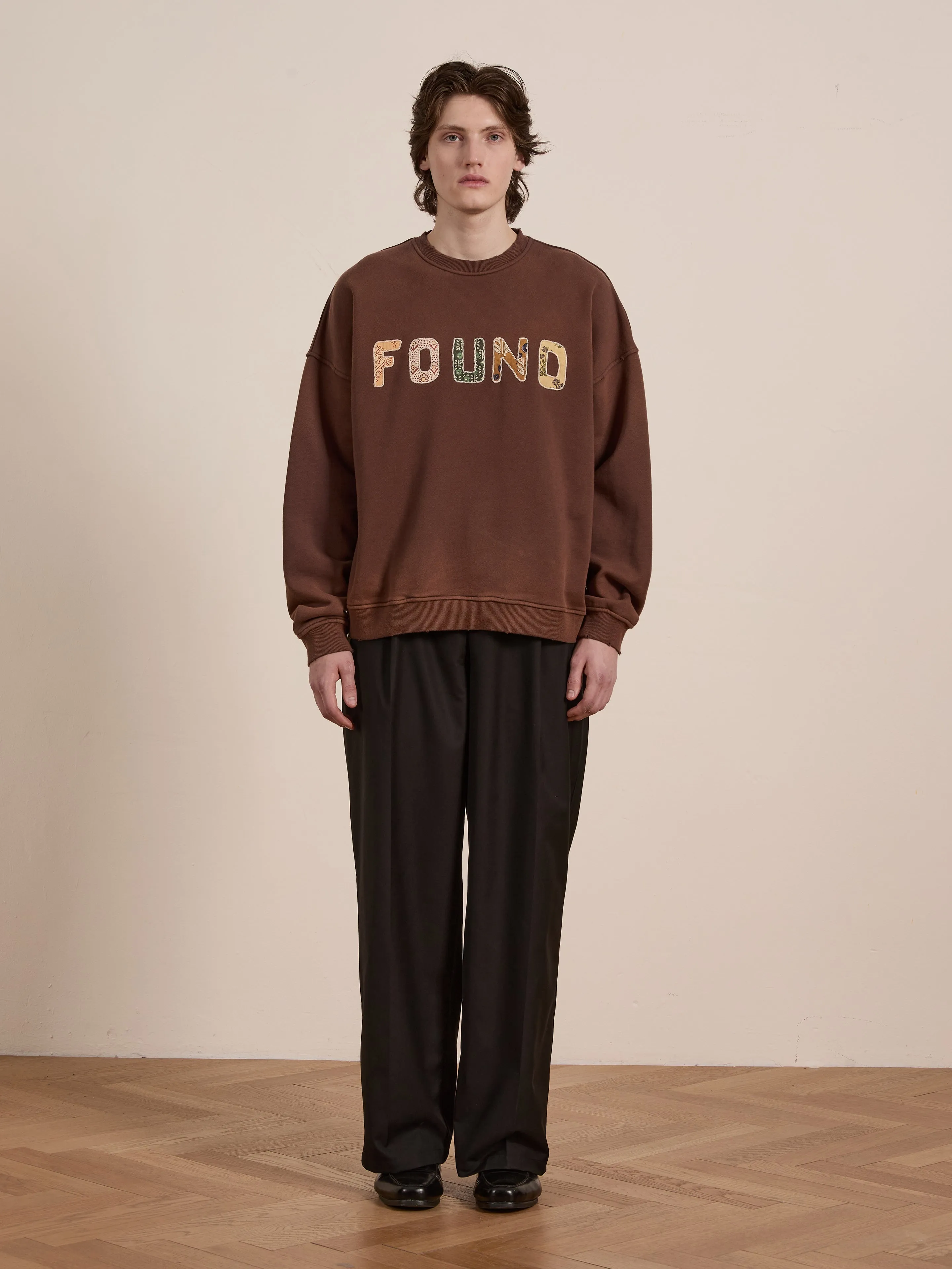 Patterned Logo Crewneck sold by Found product image thumbnail 3