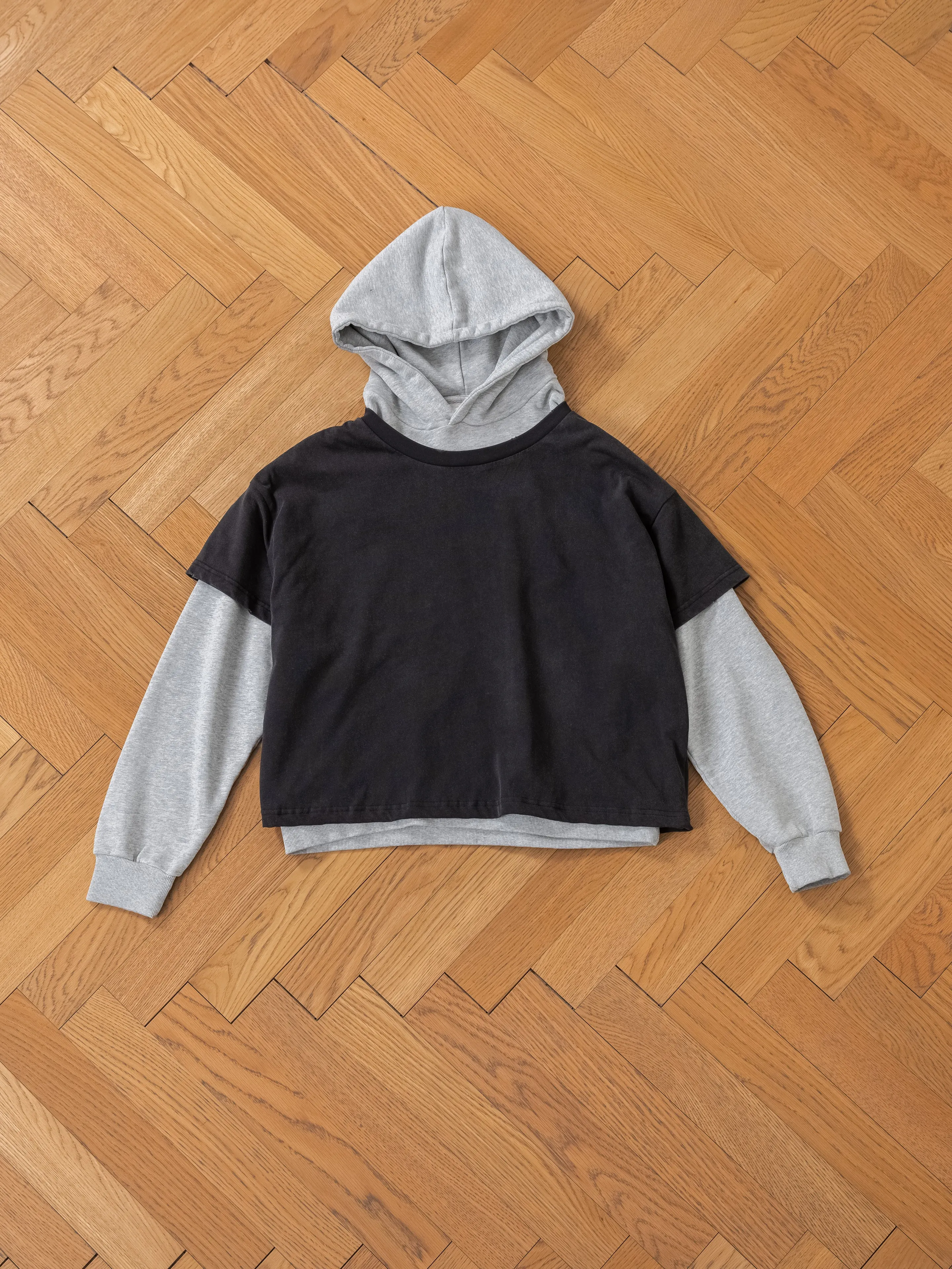 Double Layer Hoodie sold by Found product image thumbnail 4