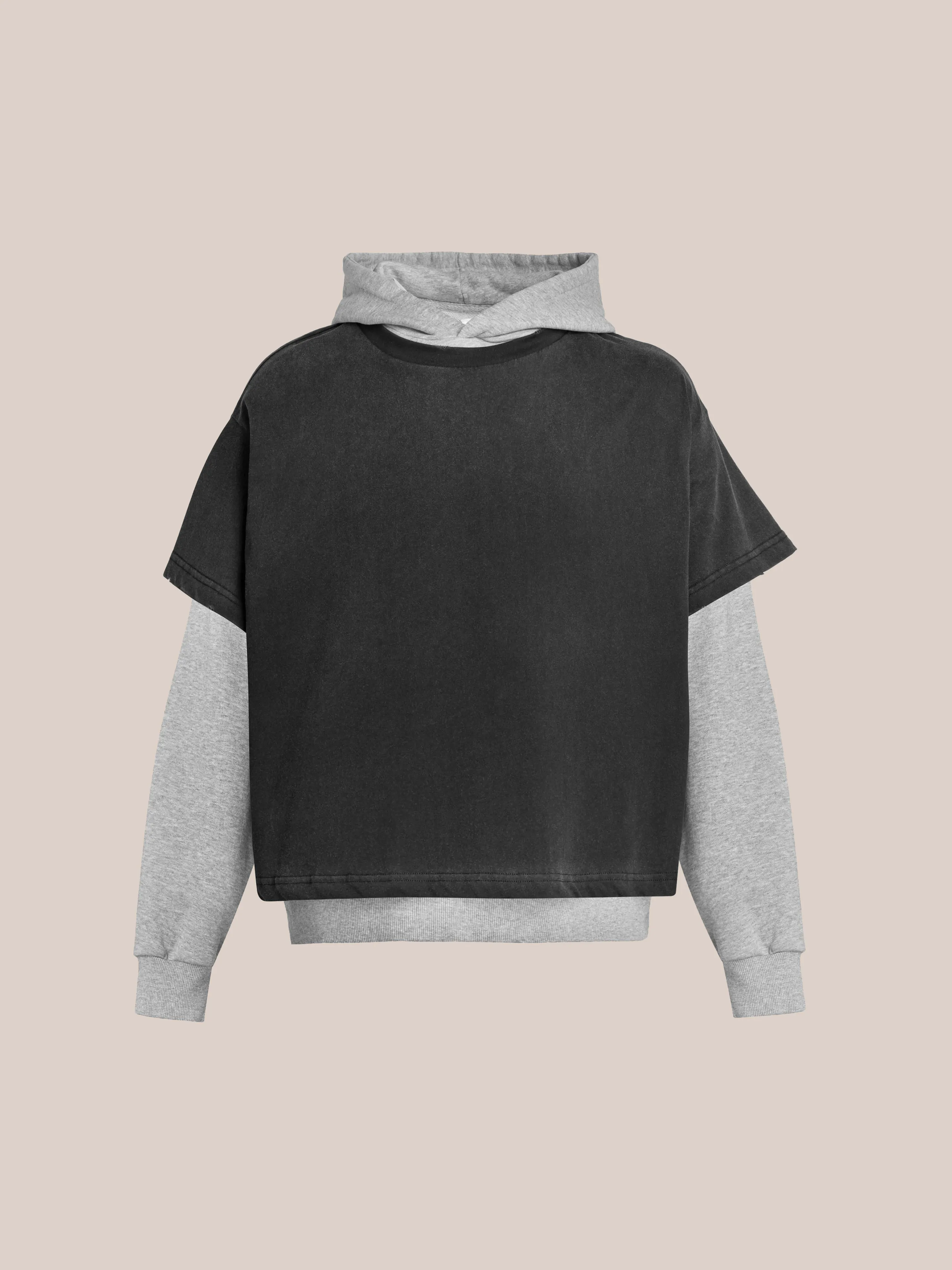 Double Layer Hoodie sold by Found