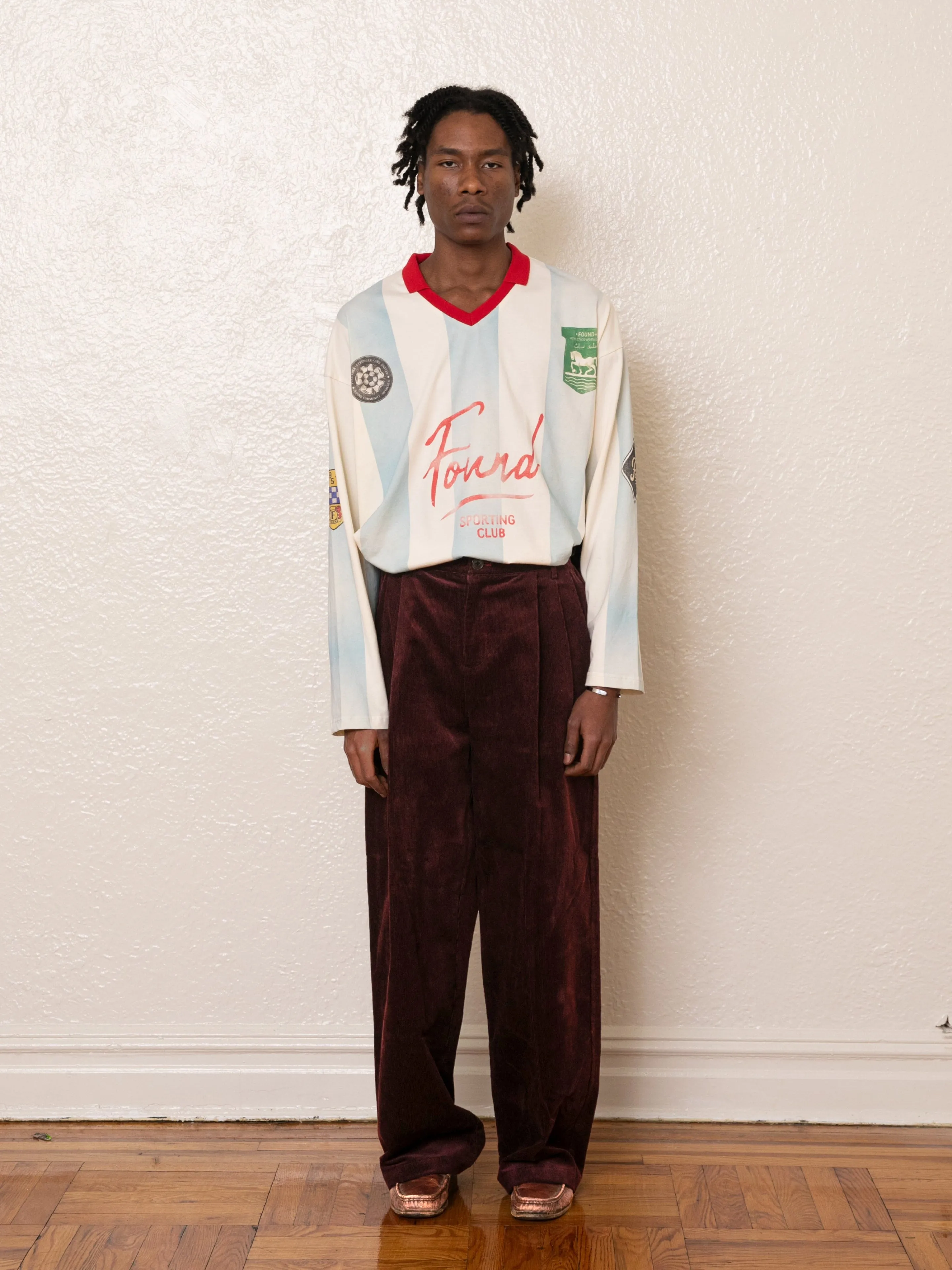 Corduroy Pleated Trouser sold by Found product image thumbnail 2