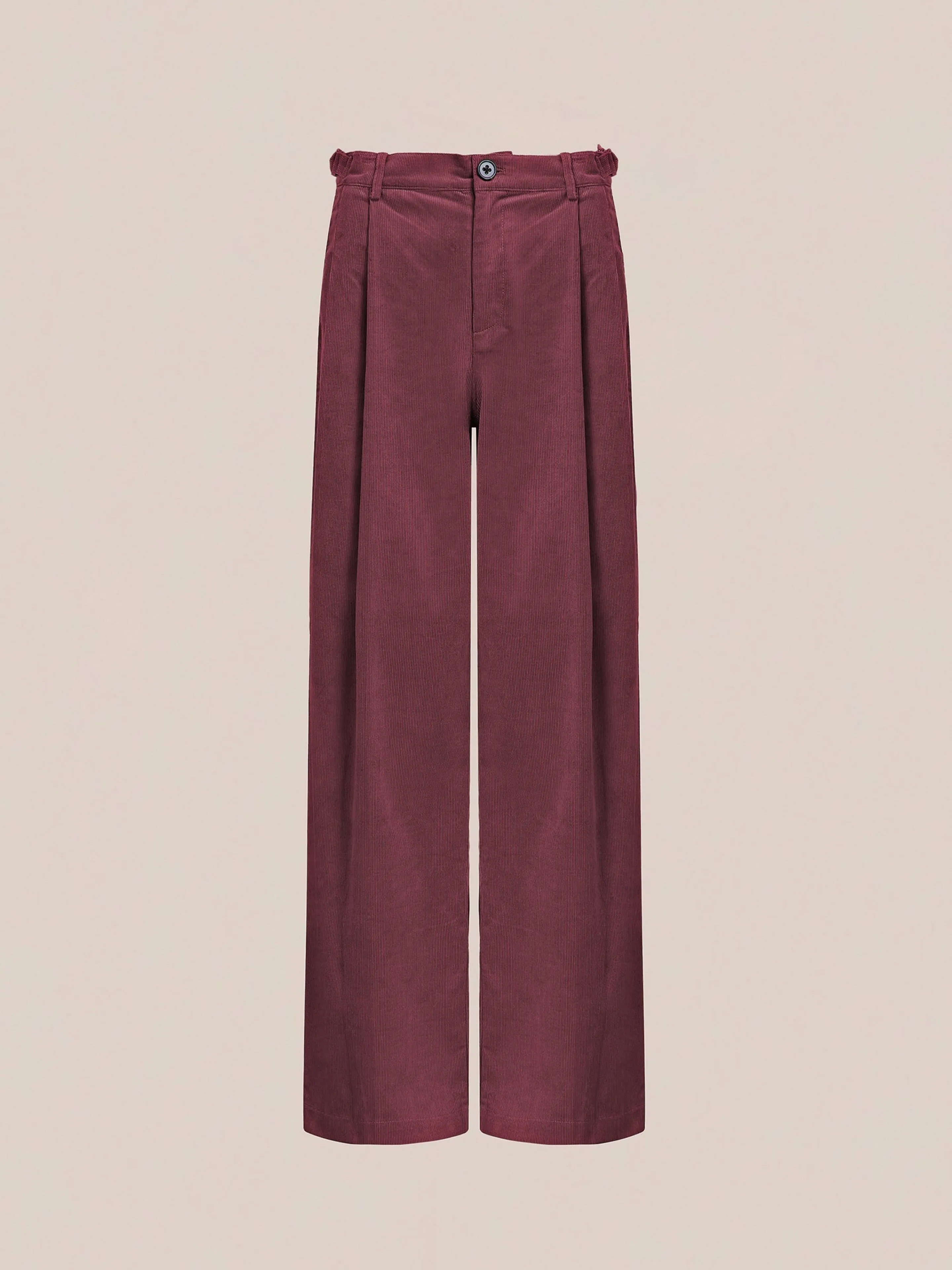 Corduroy Pleated Trouser sold by Found product image thumbnail 4