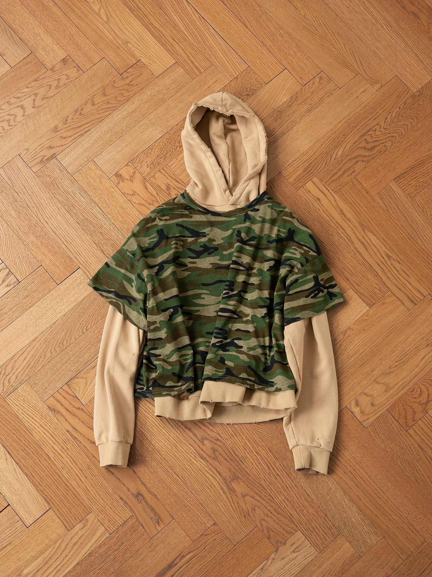 Double Layer Hoodie sold by Found product image thumbnail 3