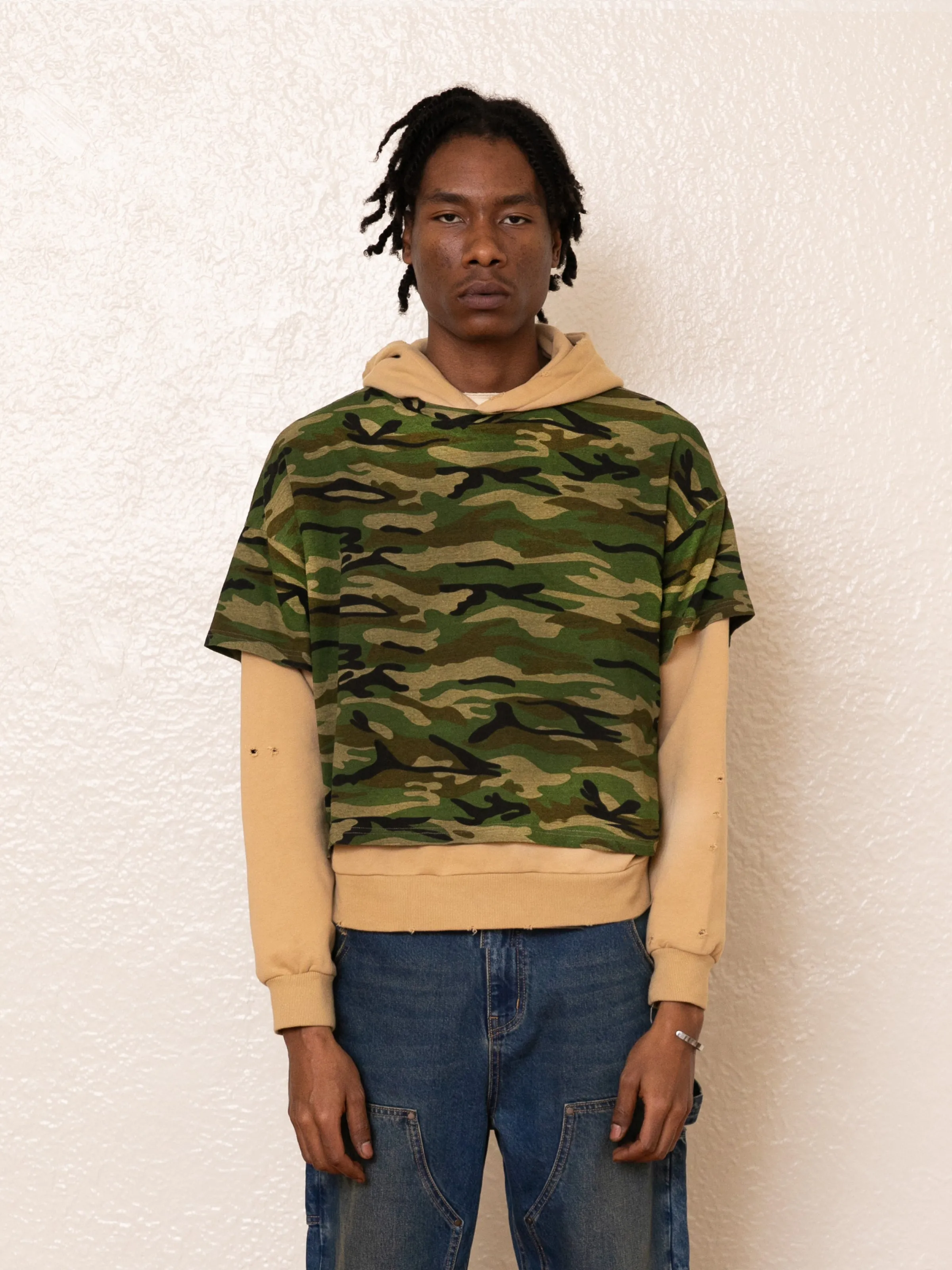 Double Layer Hoodie sold by Found product image thumbnail 5
