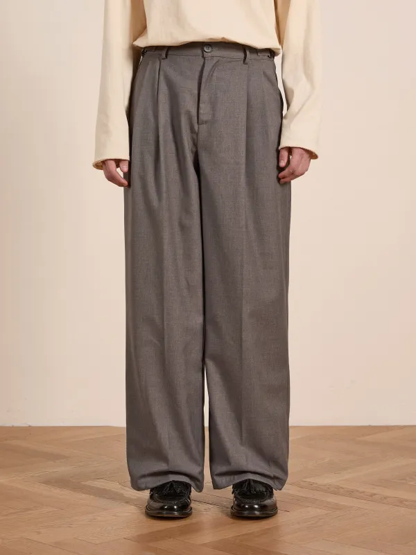Pleated Trousers sold by Found