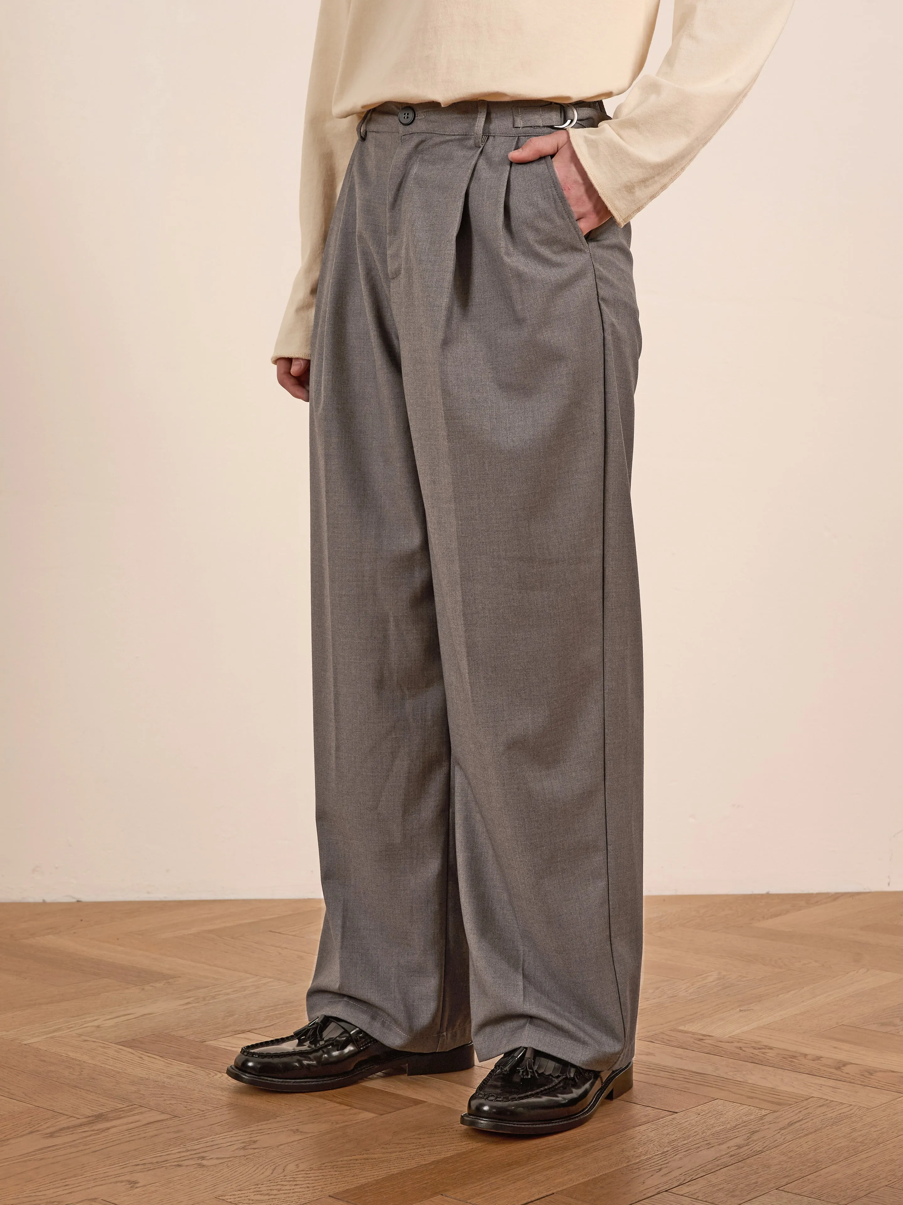 Pleated Trousers sold by Found product image thumbnail 3