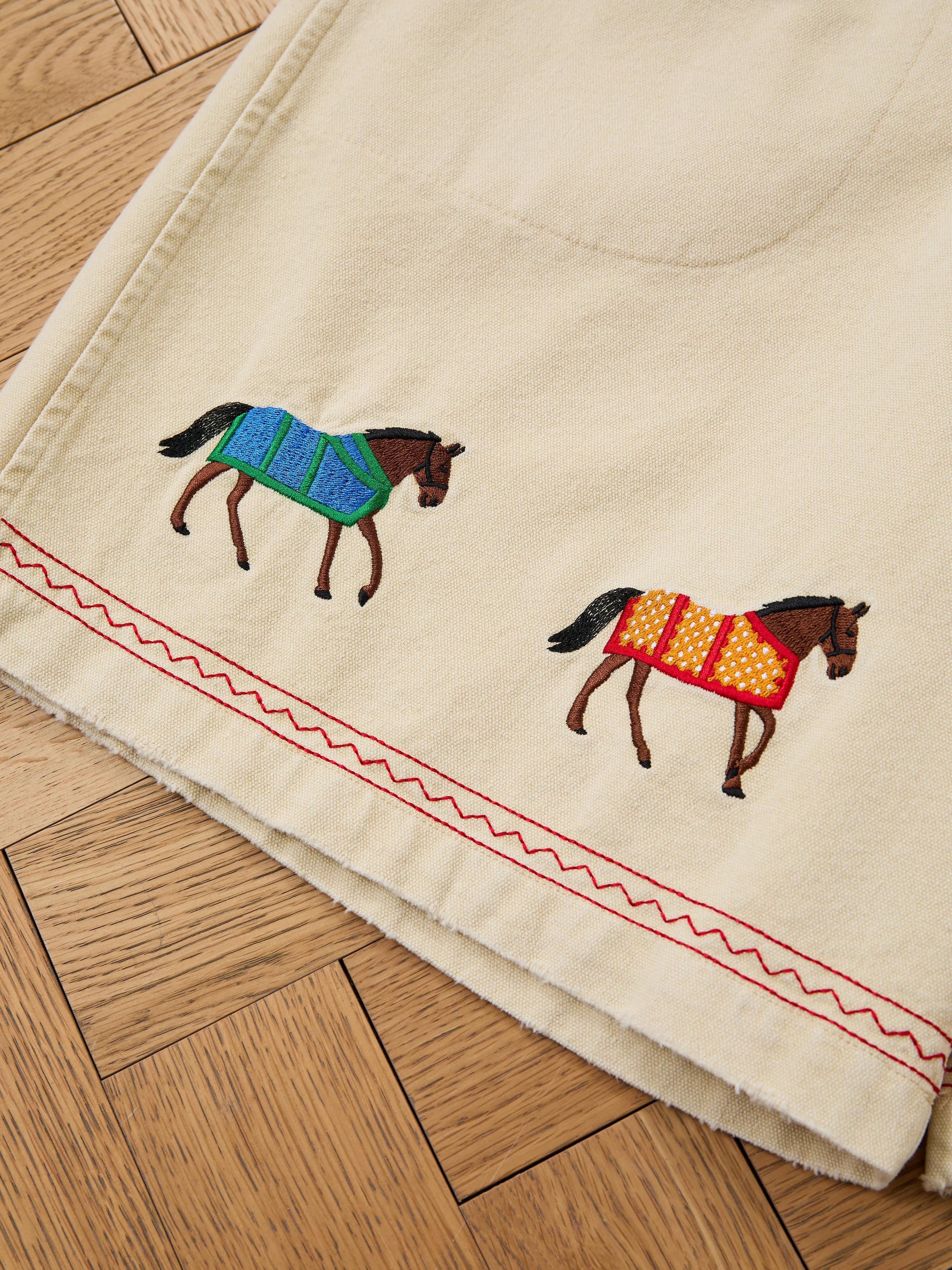 Embroidered Horse Shorts sold by Found product image thumbnail 2