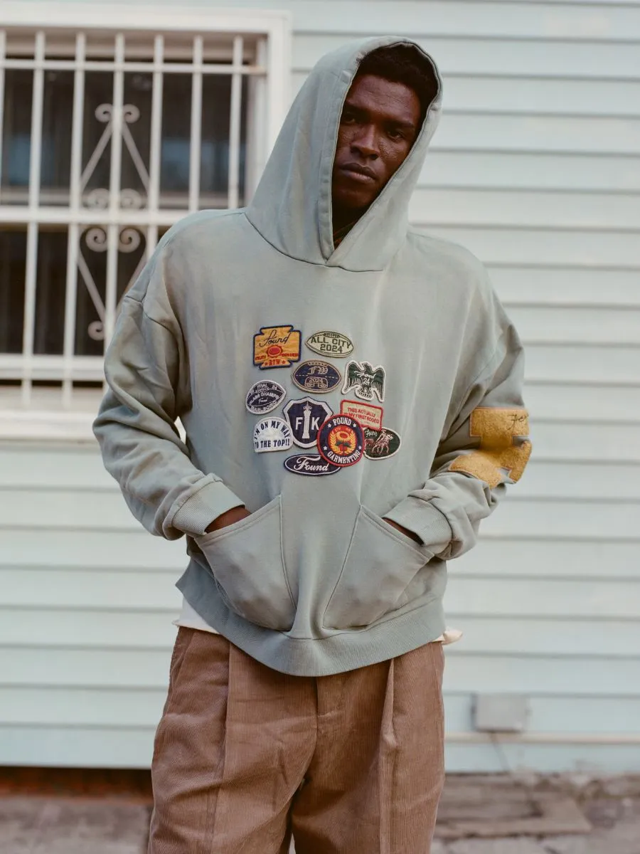 Multi Patch Hoodie sold by Found product image thumbnail 2