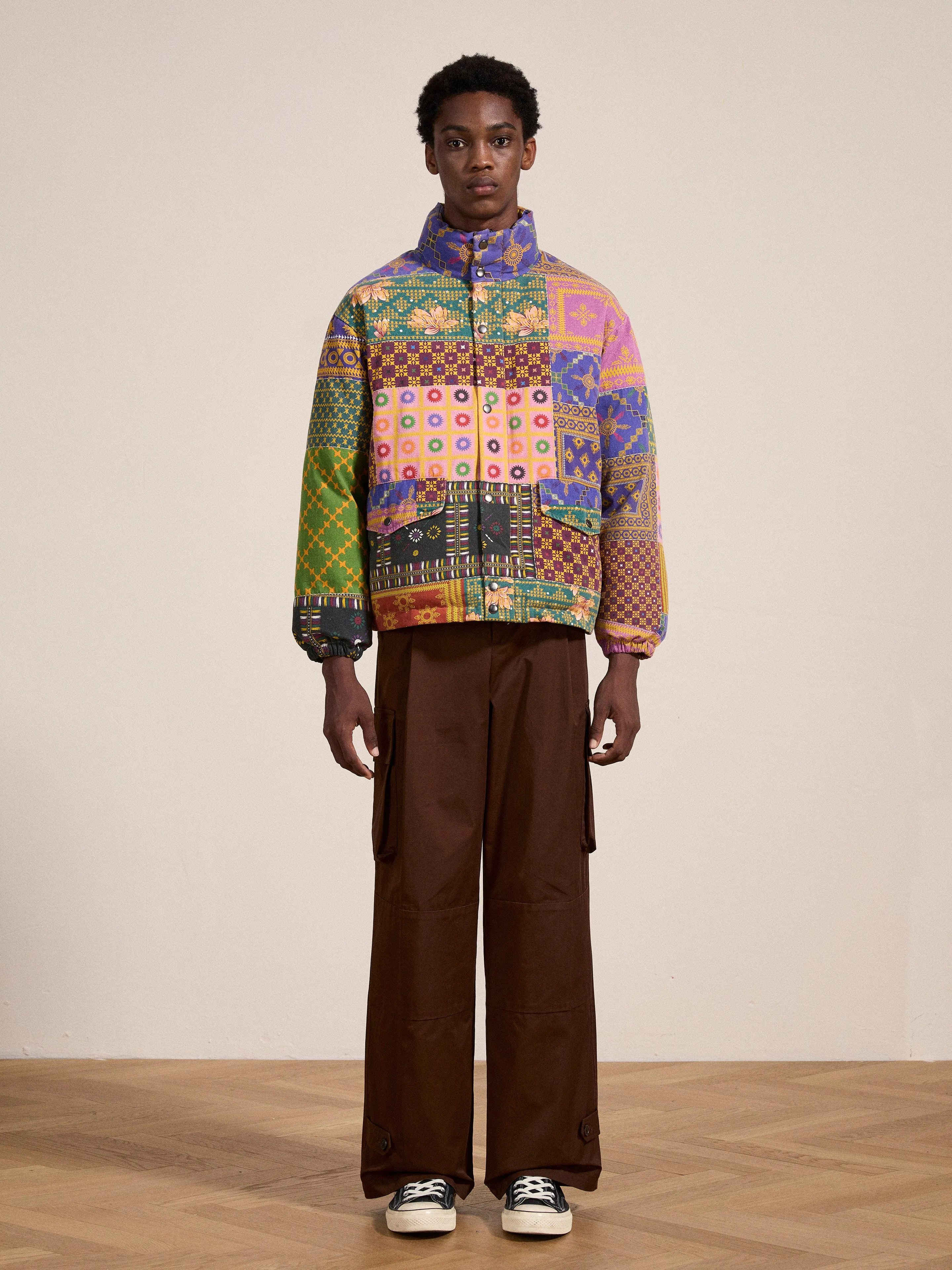Ayubia Printed Tapestry Puffer Jacket sold by Found product image thumbnail 3