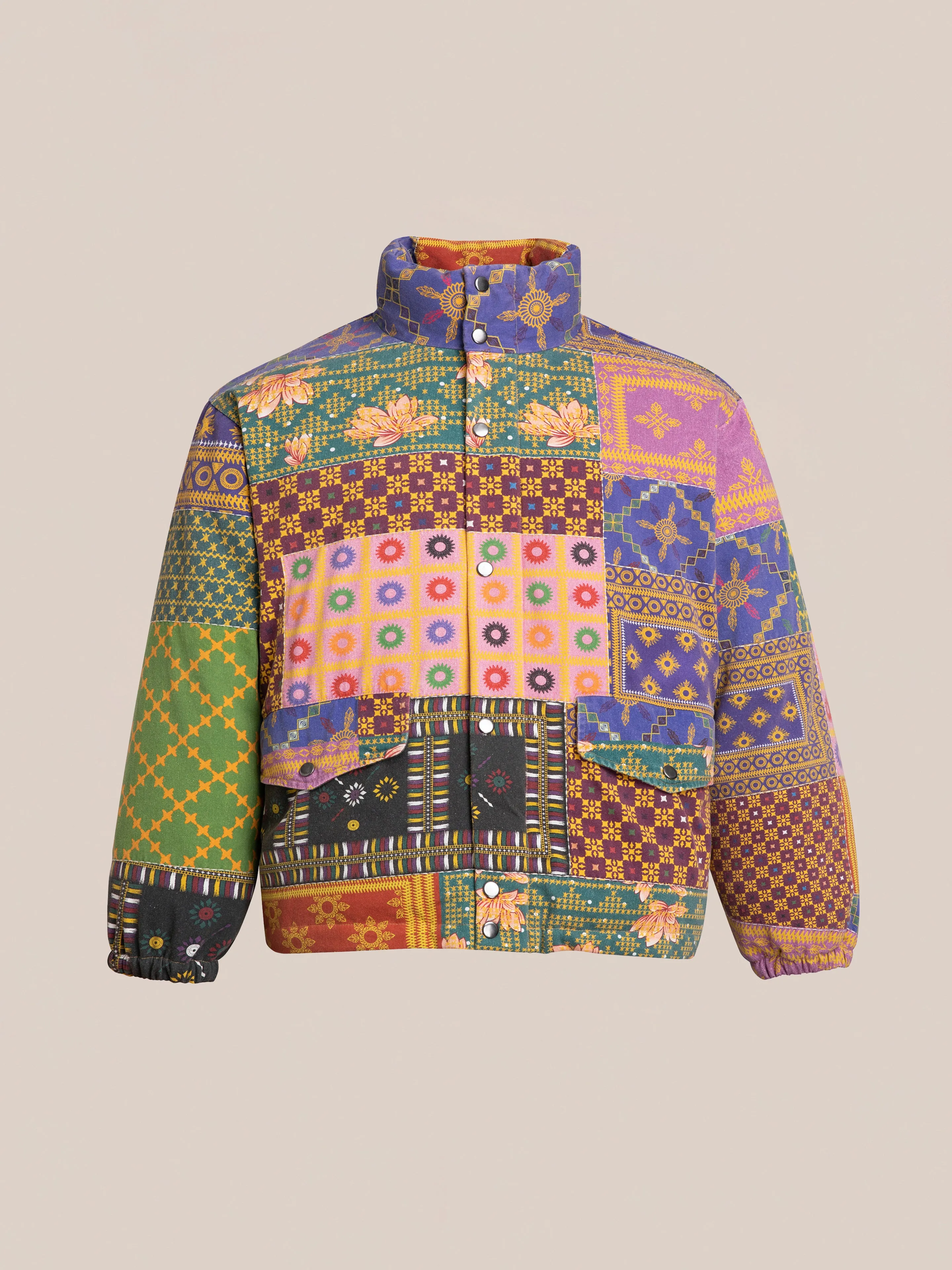 Ayubia Printed Tapestry Puffer Jacket sold by Found product image thumbnail 4