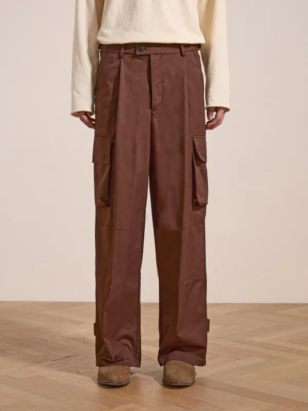 Pleated Pocket Trousers sold by Found