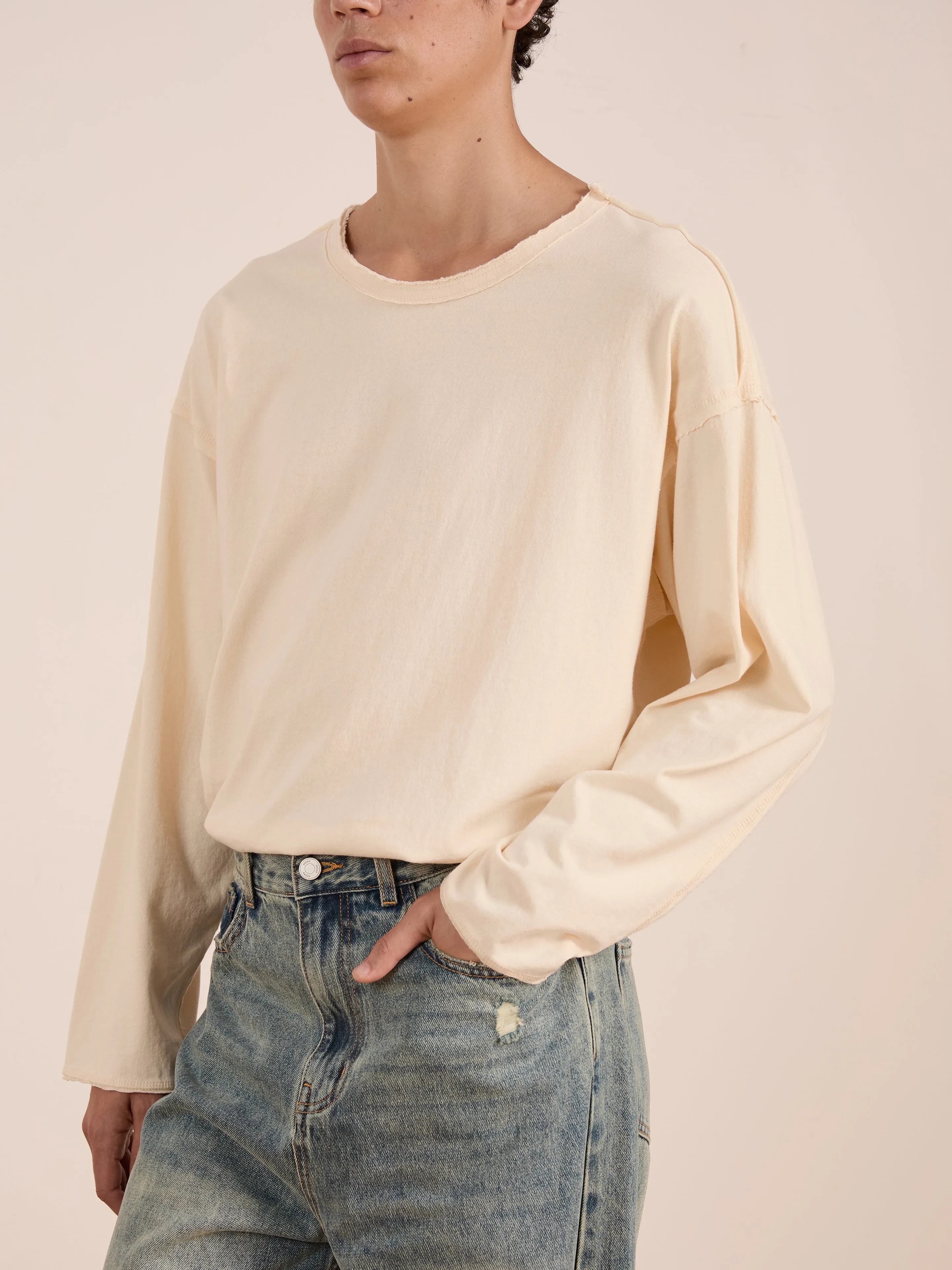 Reversed LS Tee sold by Found product image thumbnail 4