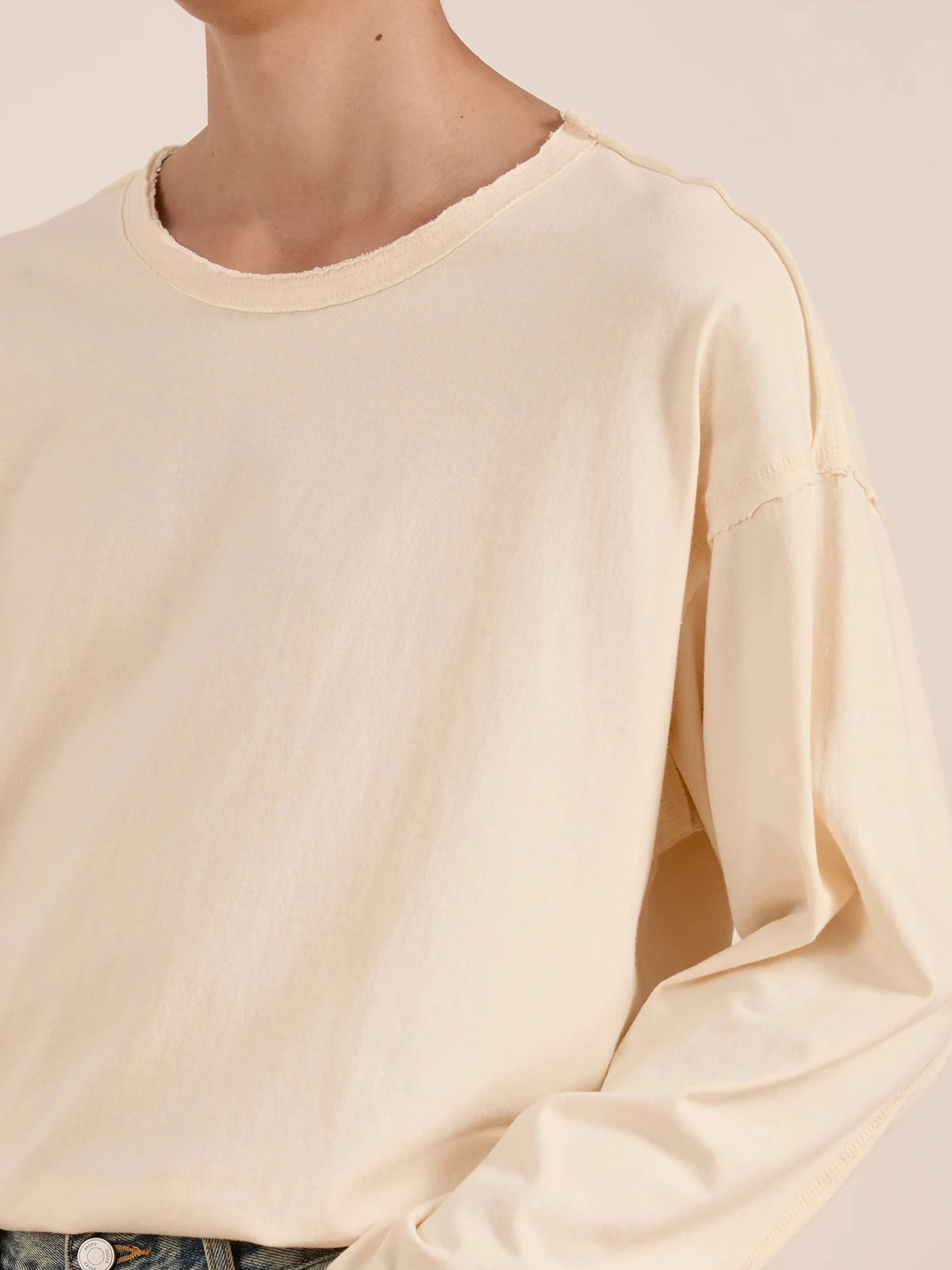 Reversed LS Tee sold by Found product image thumbnail 2