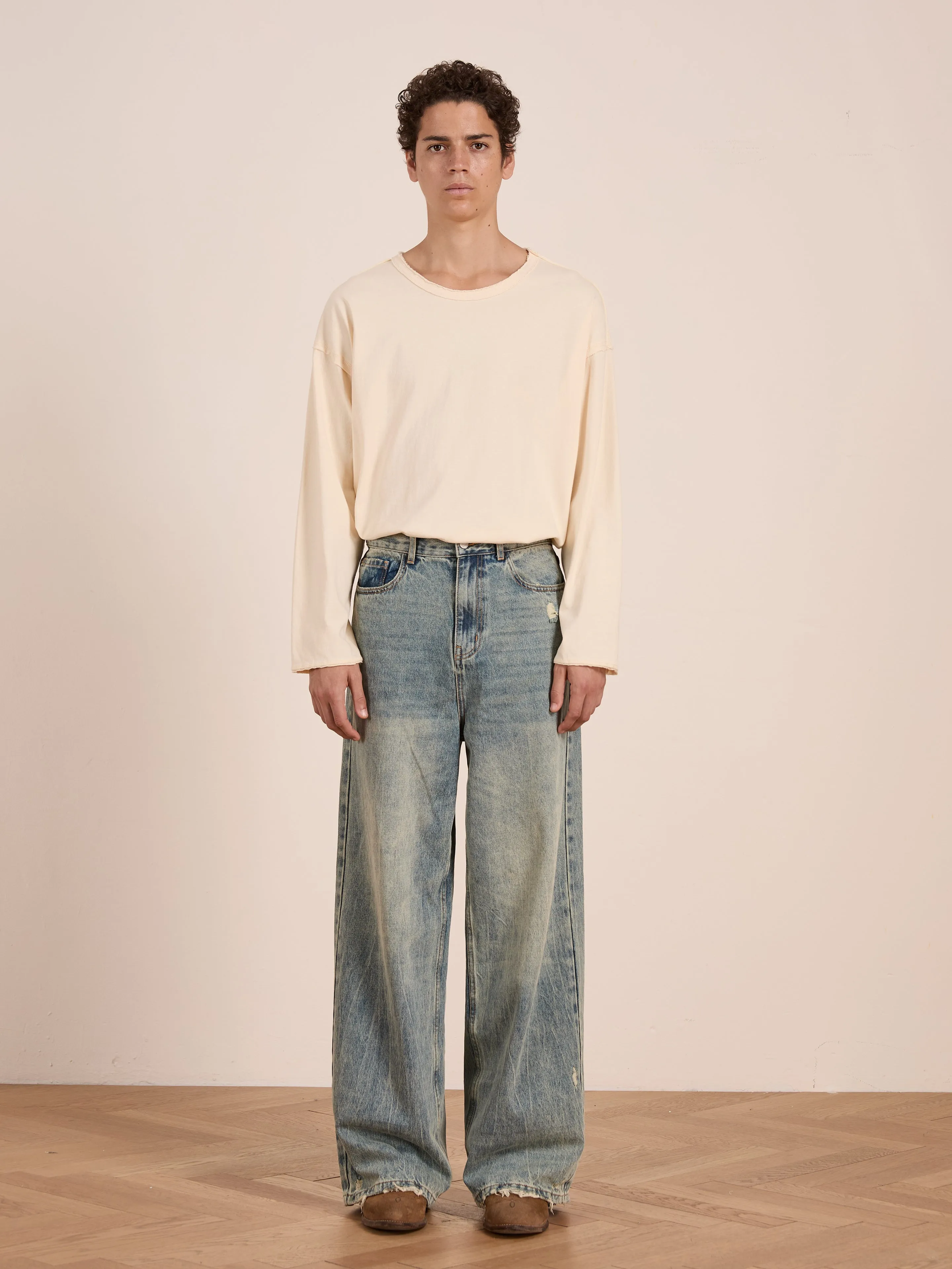 Reversed LS Tee sold by Found product image thumbnail 5