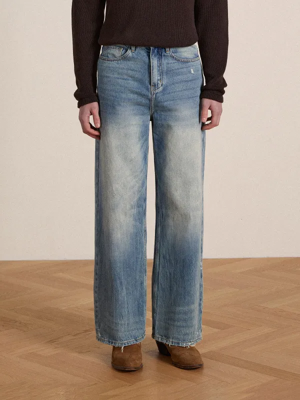 Lacy Baggy Jeans sold by Found