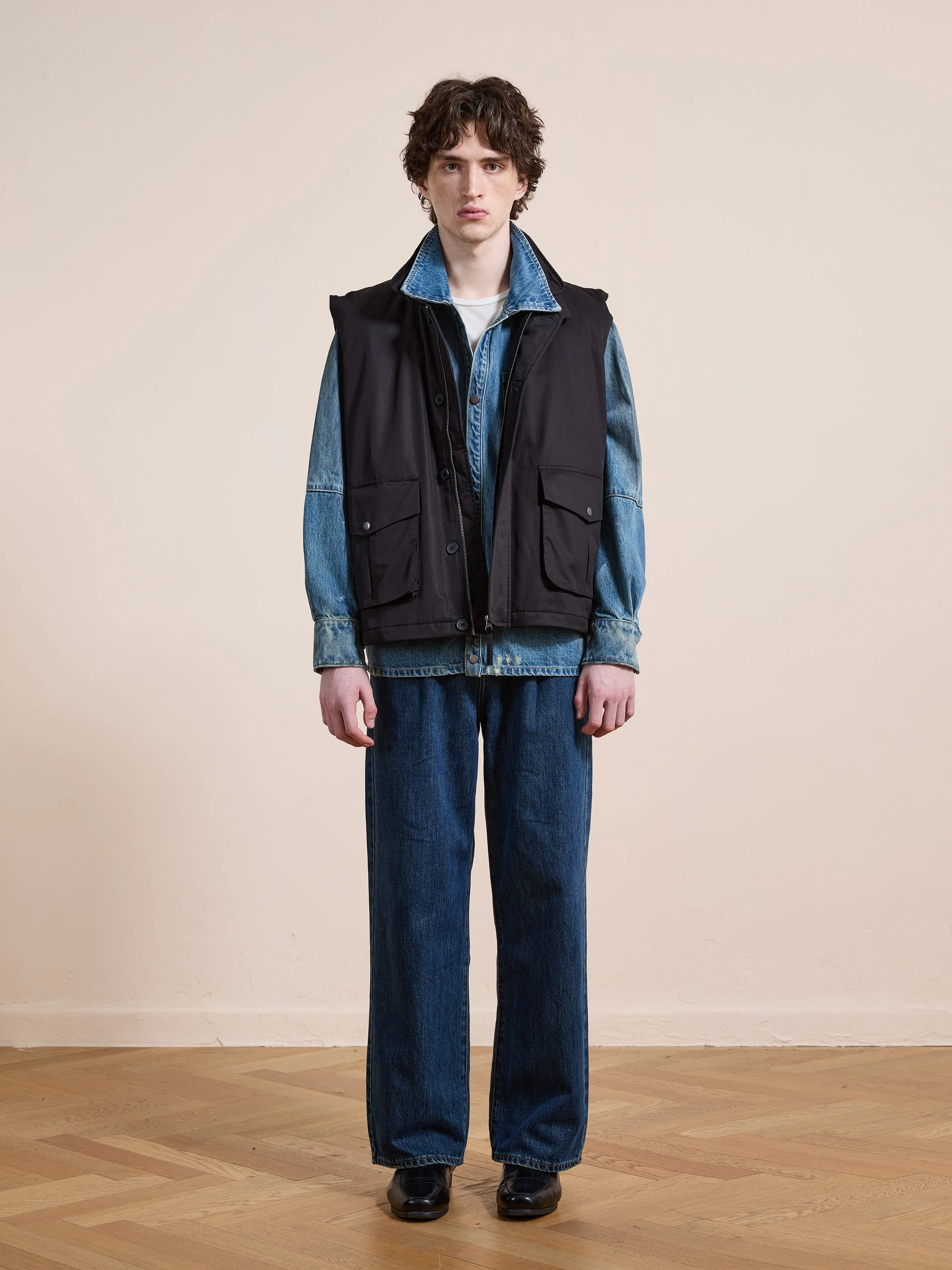 Padded Cargo Vest sold by Found product image thumbnail 5