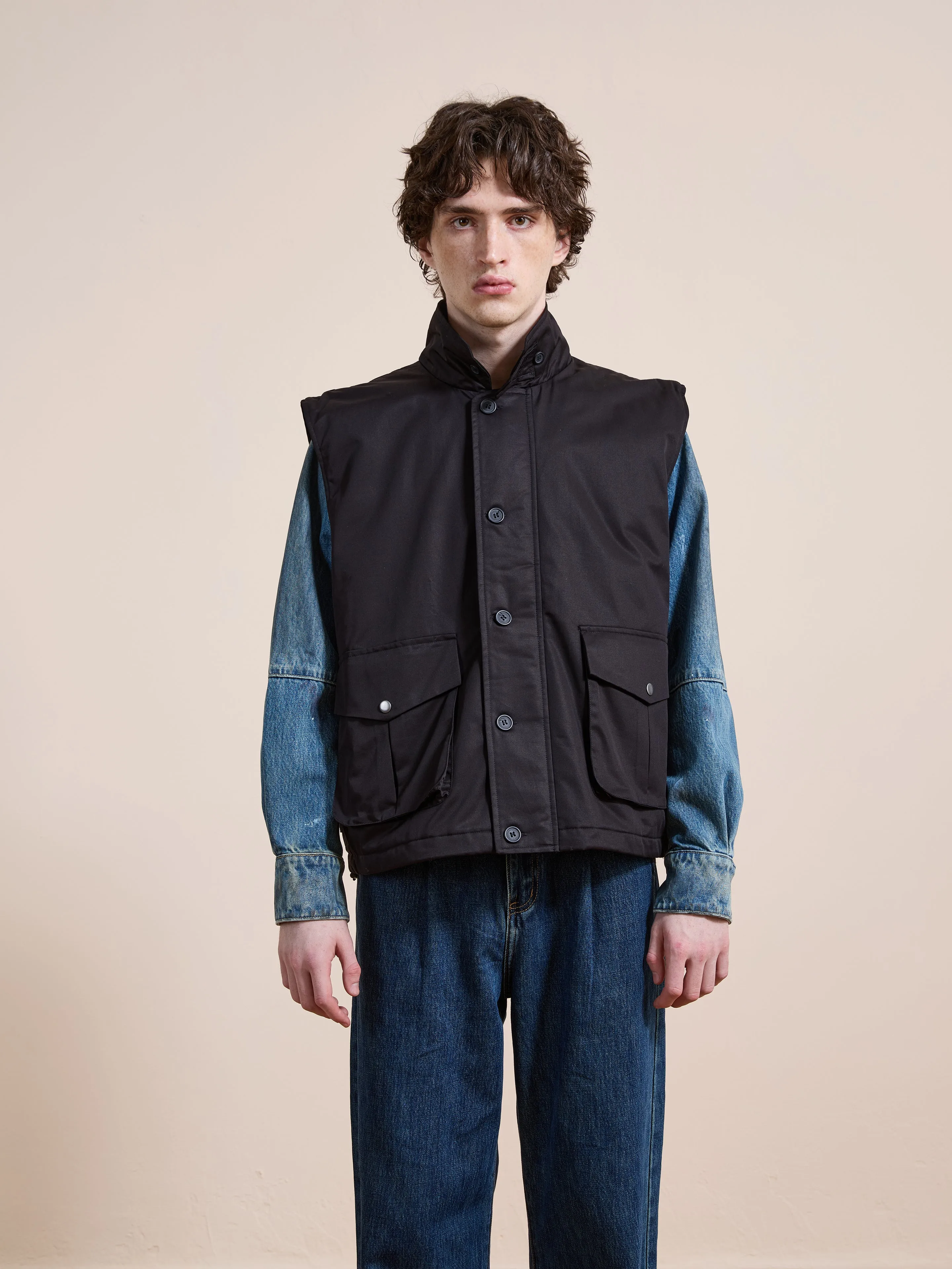 Padded Cargo Vest sold by Found product image thumbnail 2