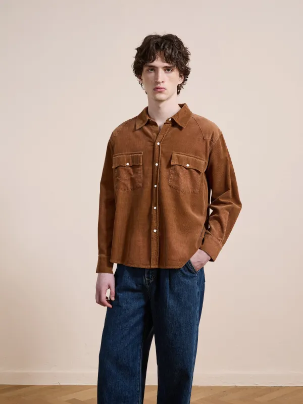 Western Corduroy Shirt made by Found