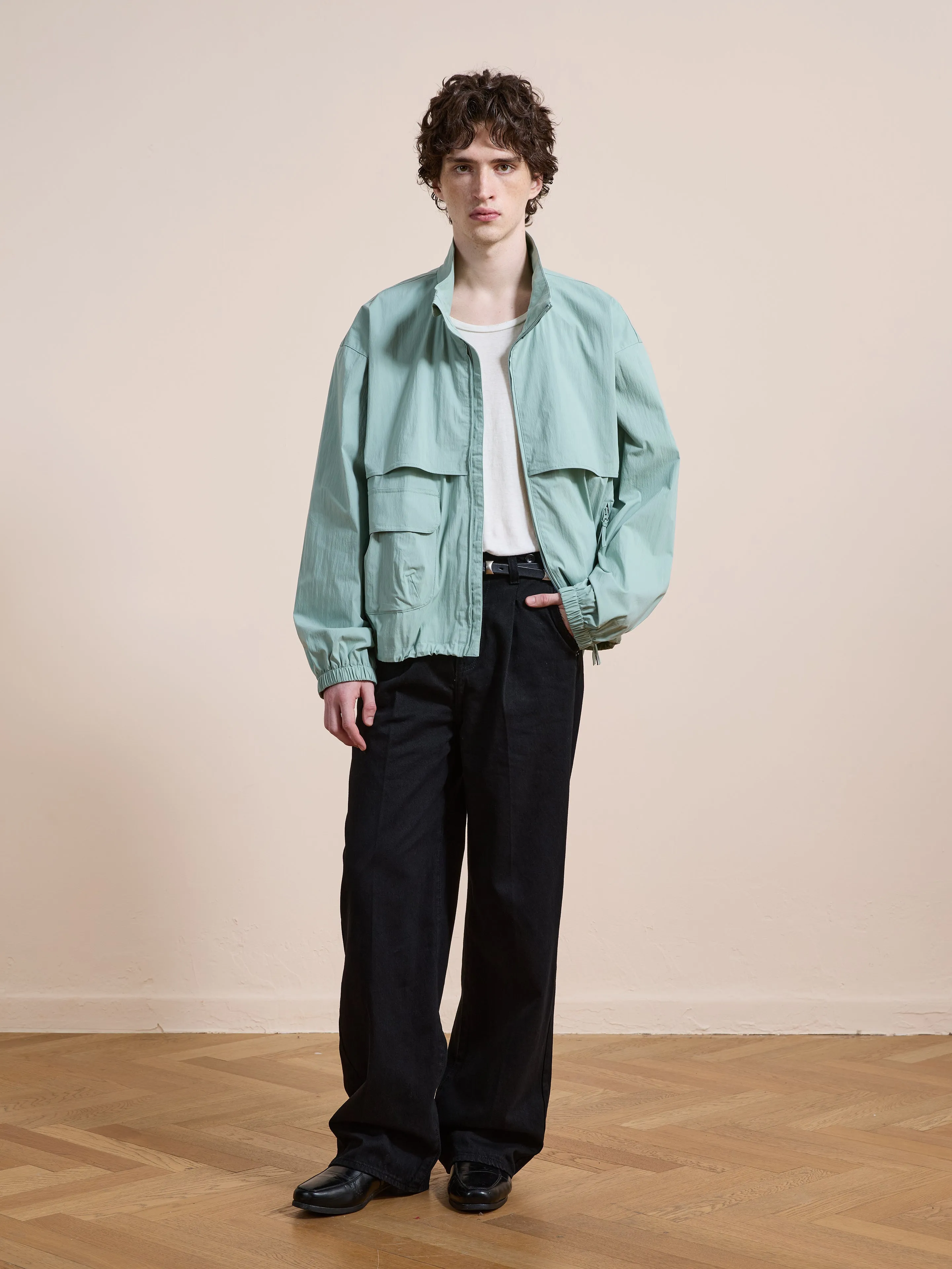 Nylon Pocket Track Jacket sold by Found product image thumbnail 3
