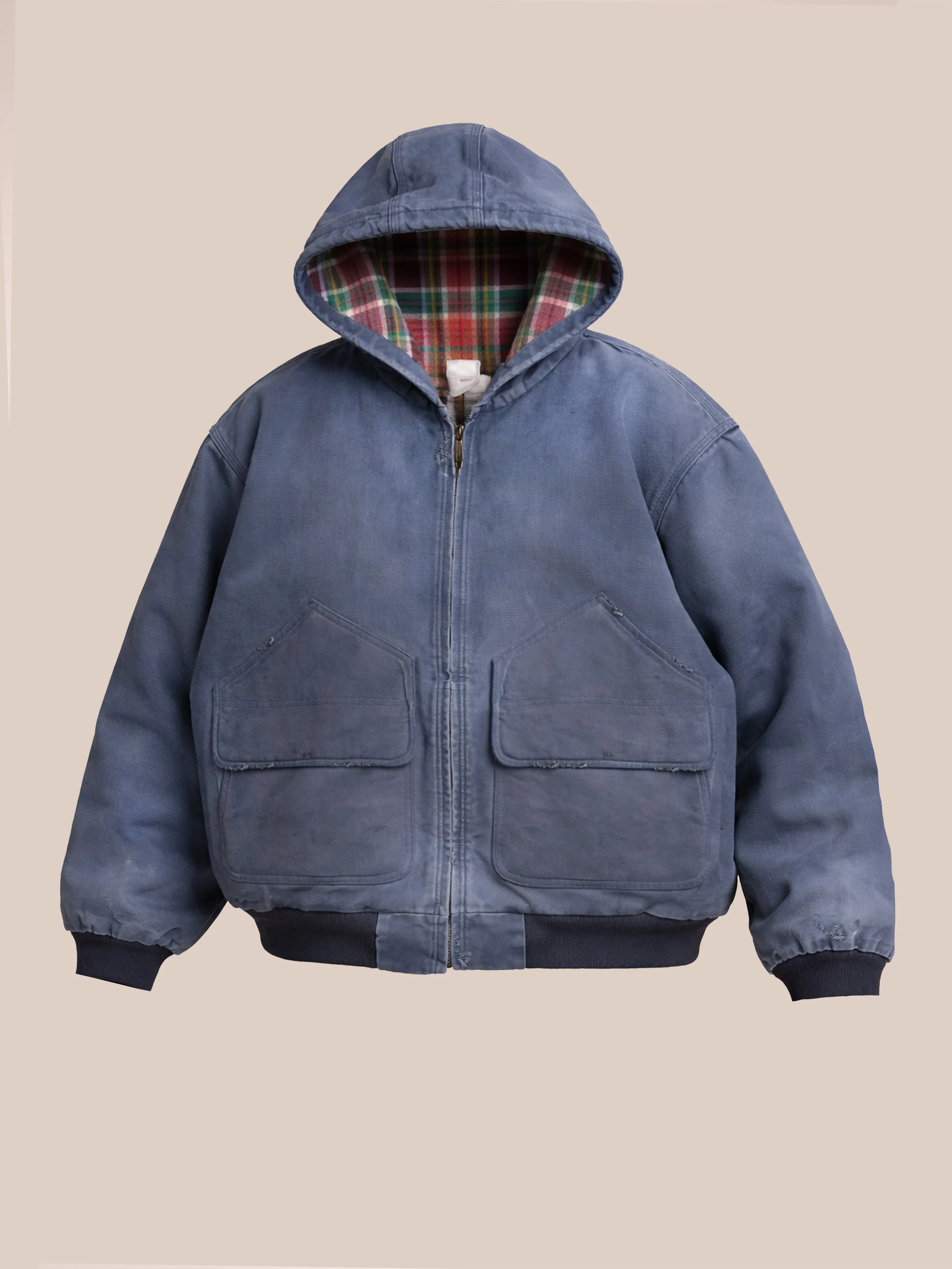 Faded Canvas Work Hoodie sold by Found