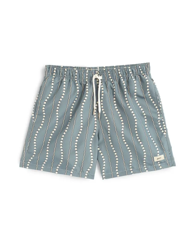 Ash Tidal Current Swim Trunk sold by Bather