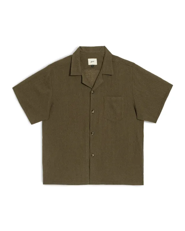 Army Wool Gauze Camp Shirt sold by Bather